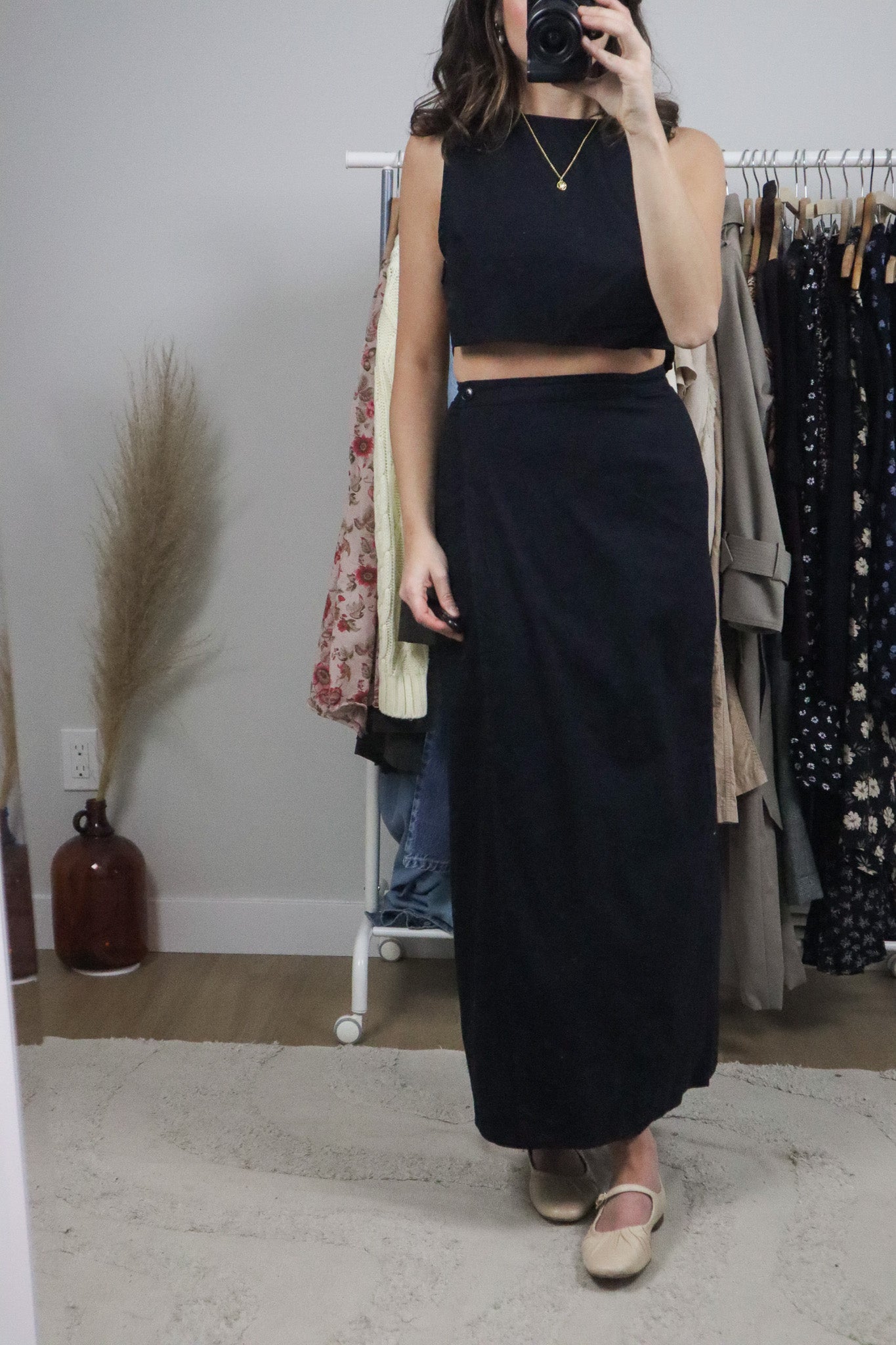 Reformation x Two-Piece Cotton Set (XS)