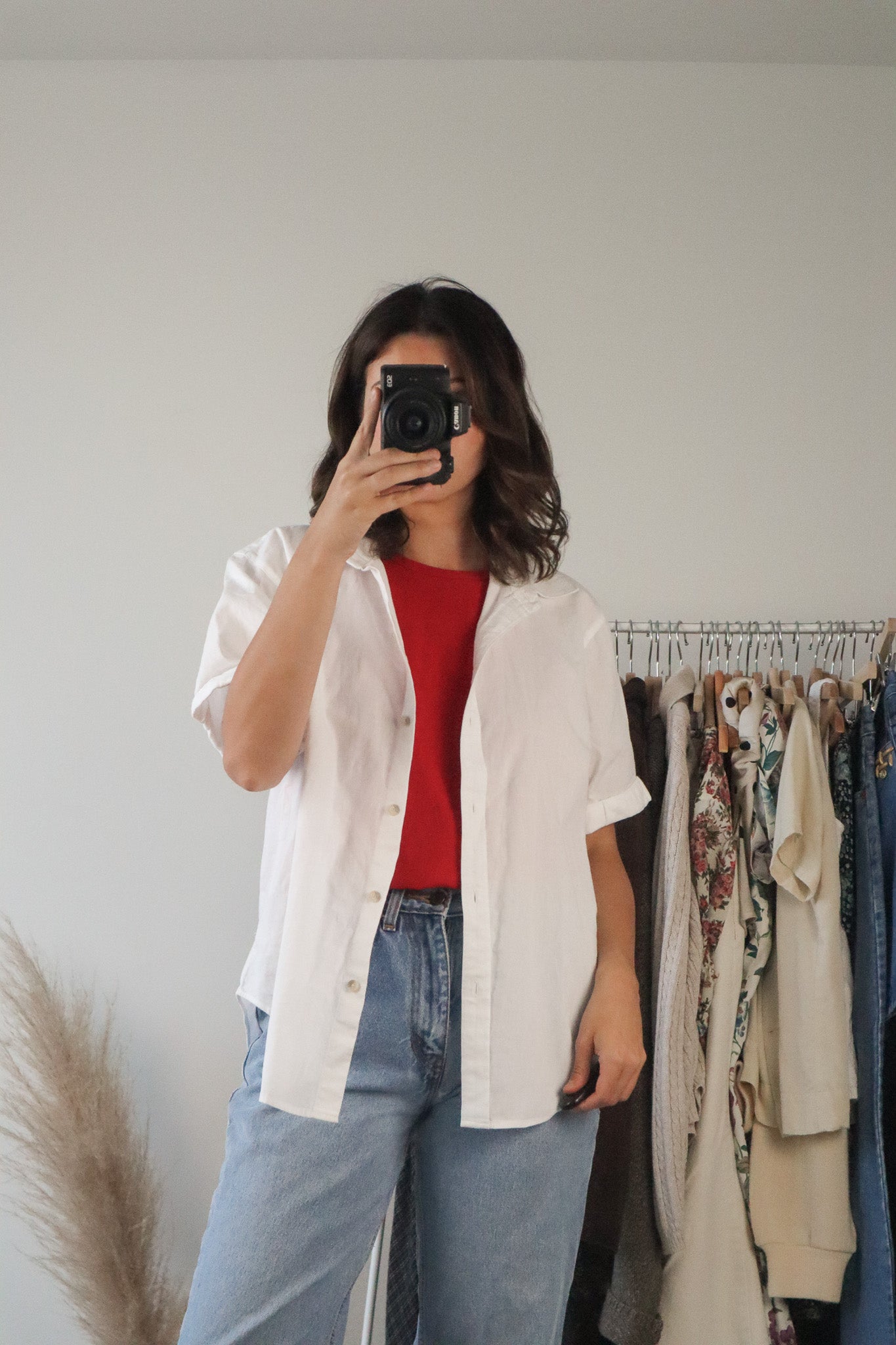 Aritzia x Button-Up Blouse (S)