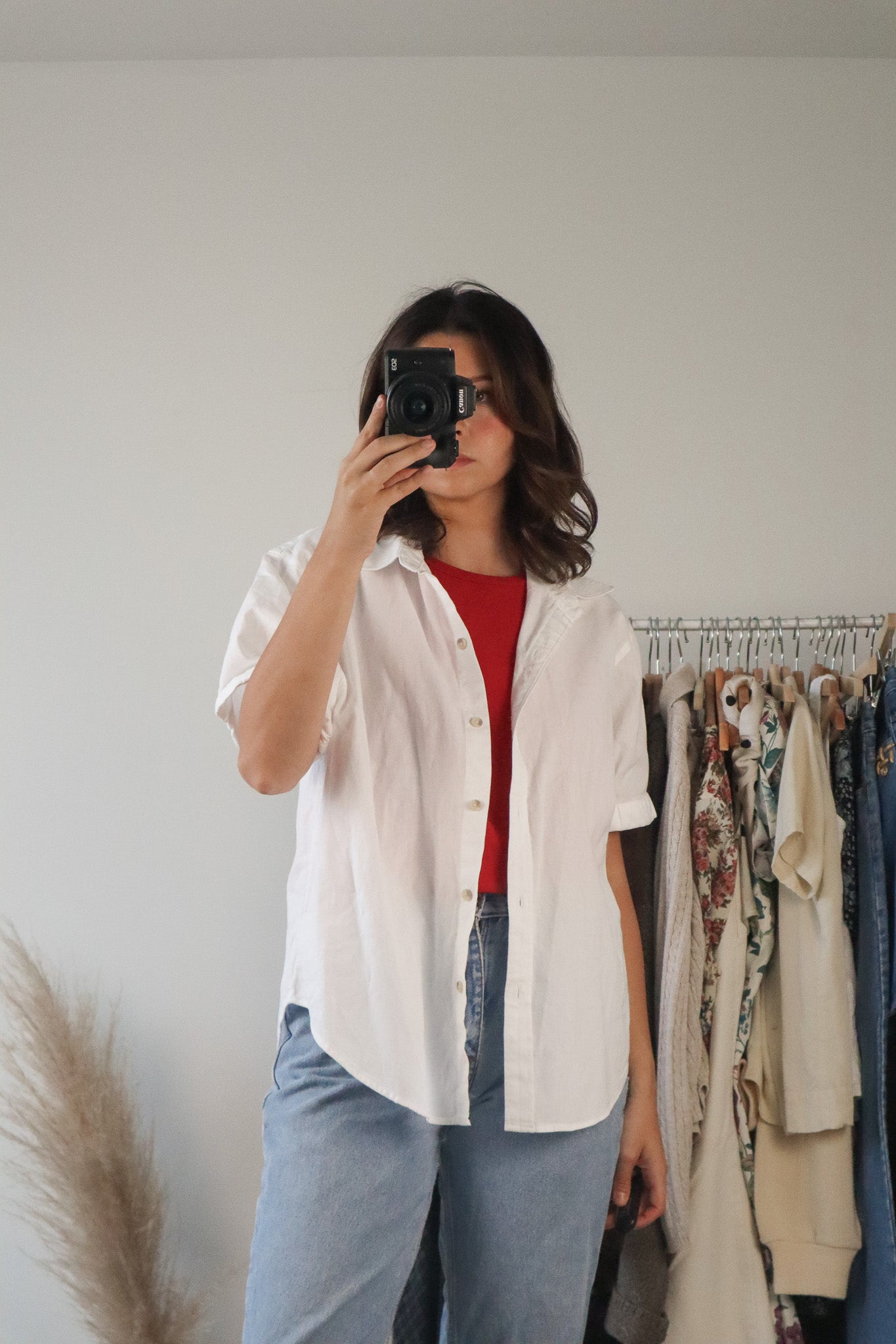 Aritzia x Button-Up Blouse (S)