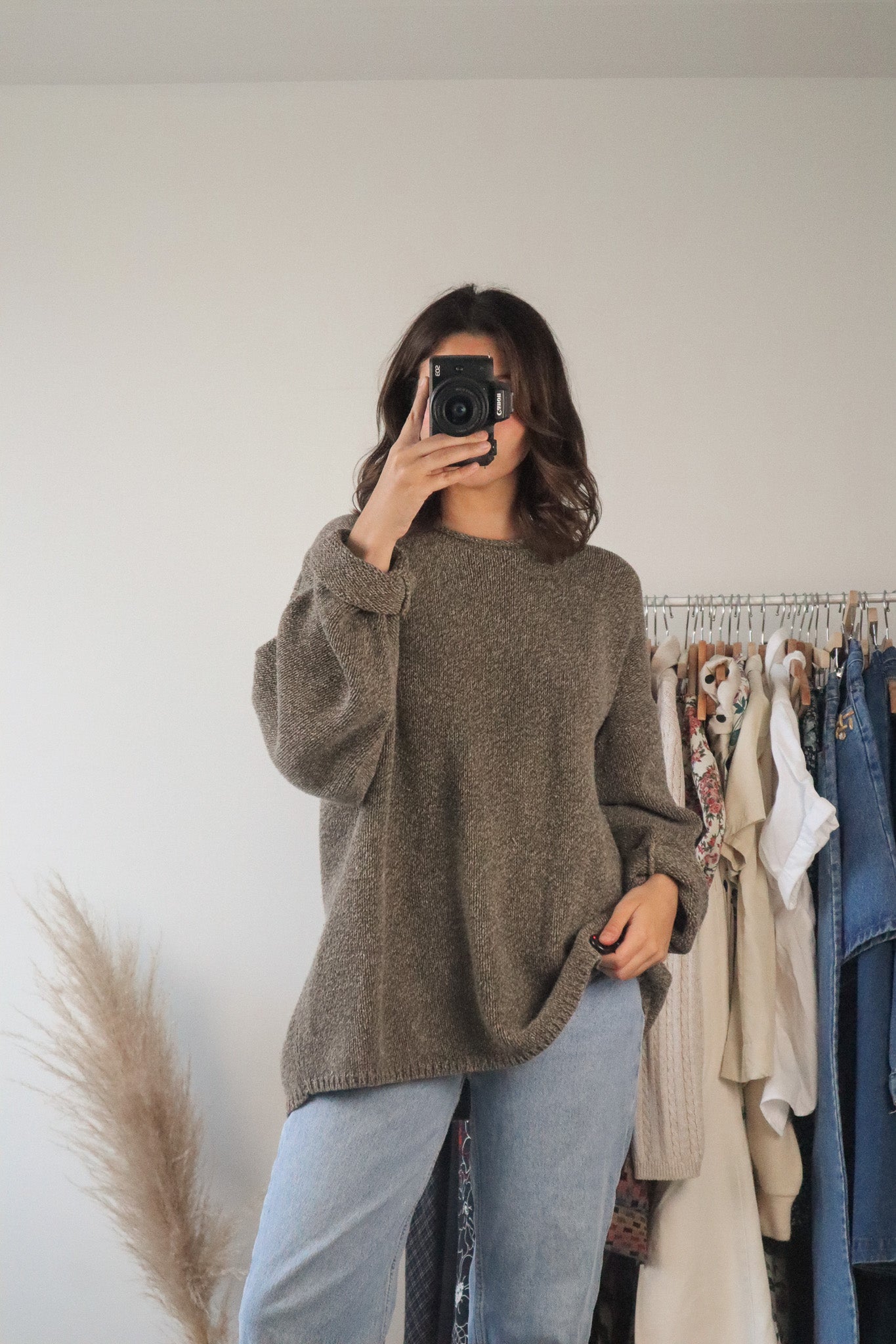 Made in USA x Vintage x Chunky Knit (L/XL)