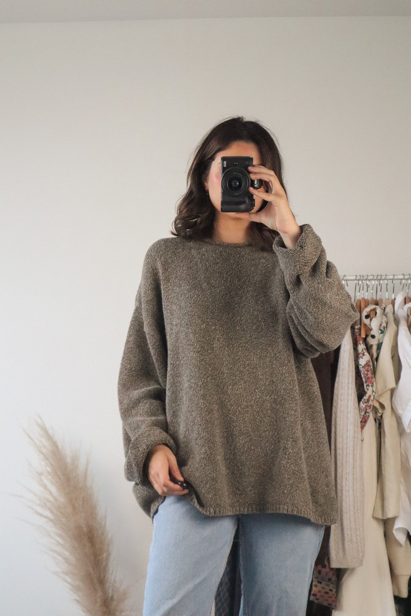 Made in USA x Vintage x Chunky Knit (L/XL)