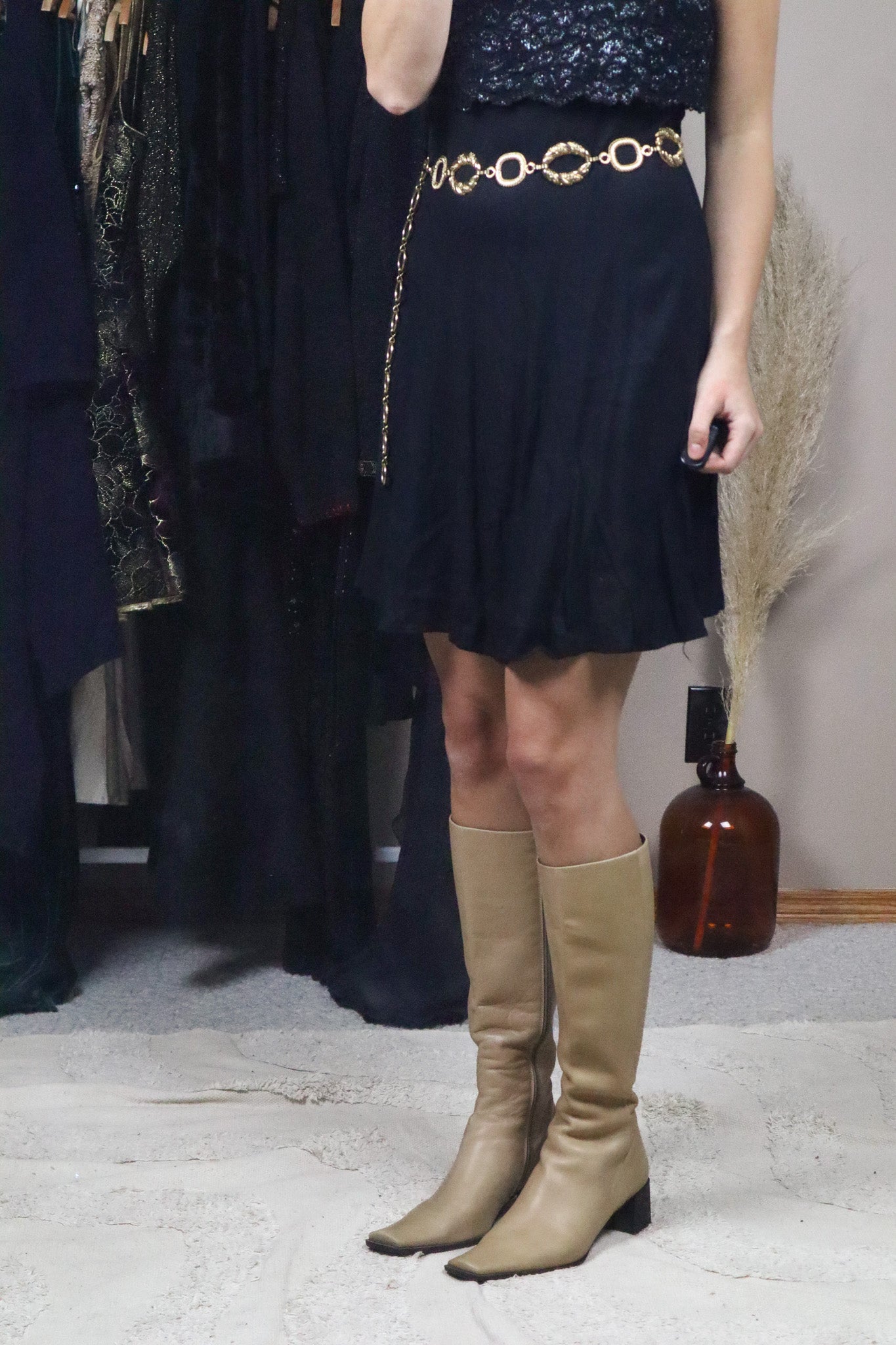 Made in Italy x Vintage x Leather Boots (8/8.5)