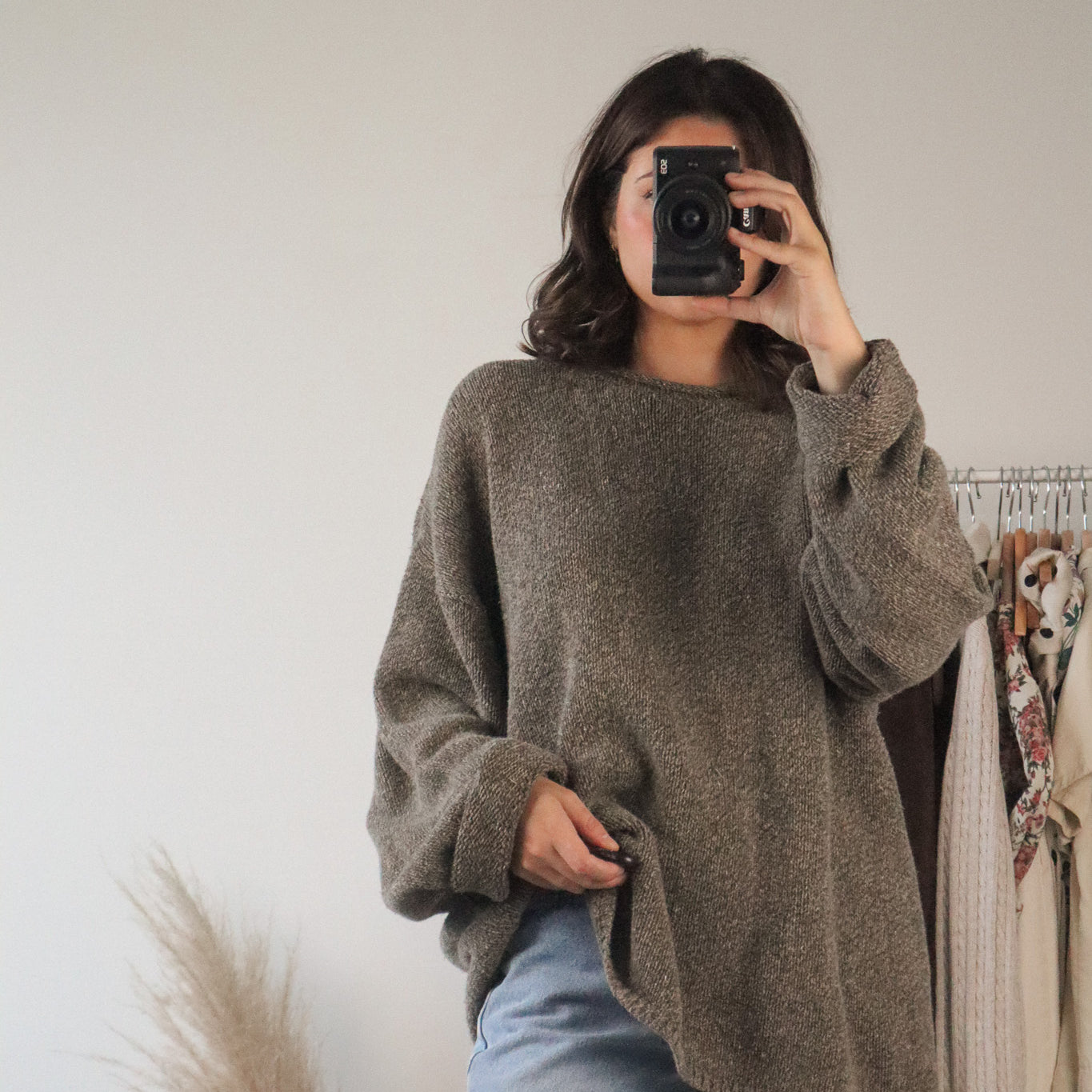 Made in USA x Vintage x Chunky Knit (L/XL)