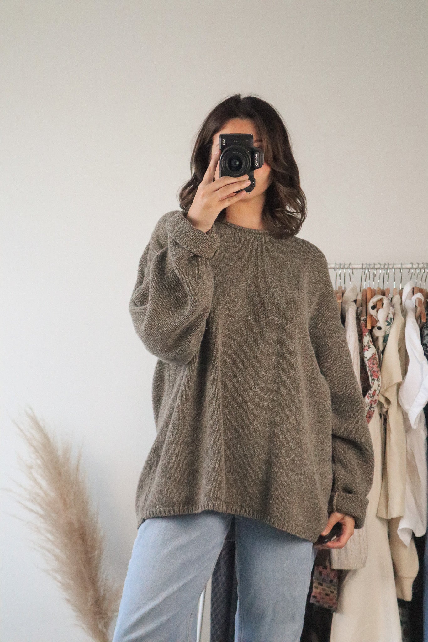 Made in USA x Vintage x Chunky Knit (L/XL)