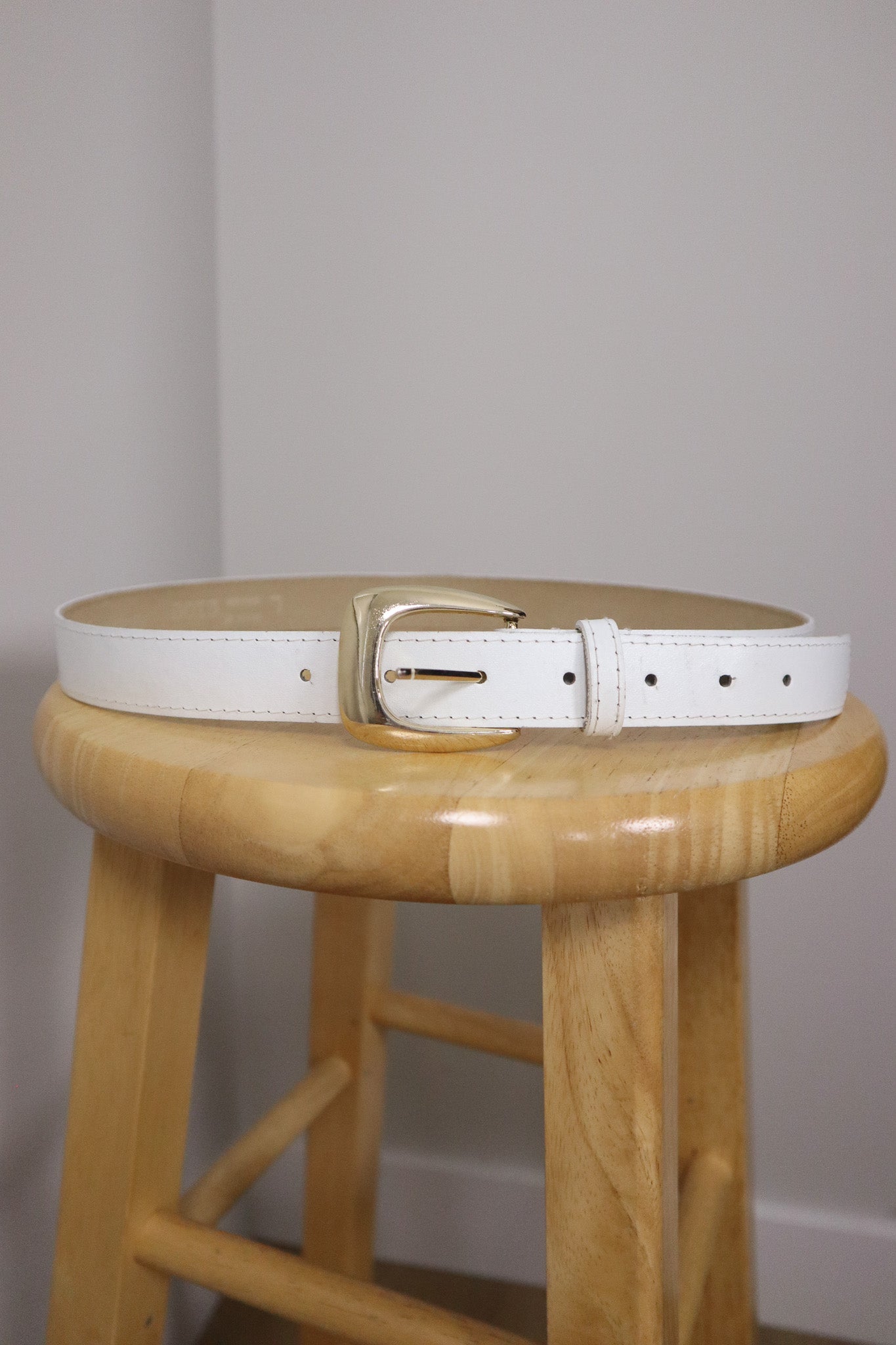 Vintage x Leather Belt (M/L)