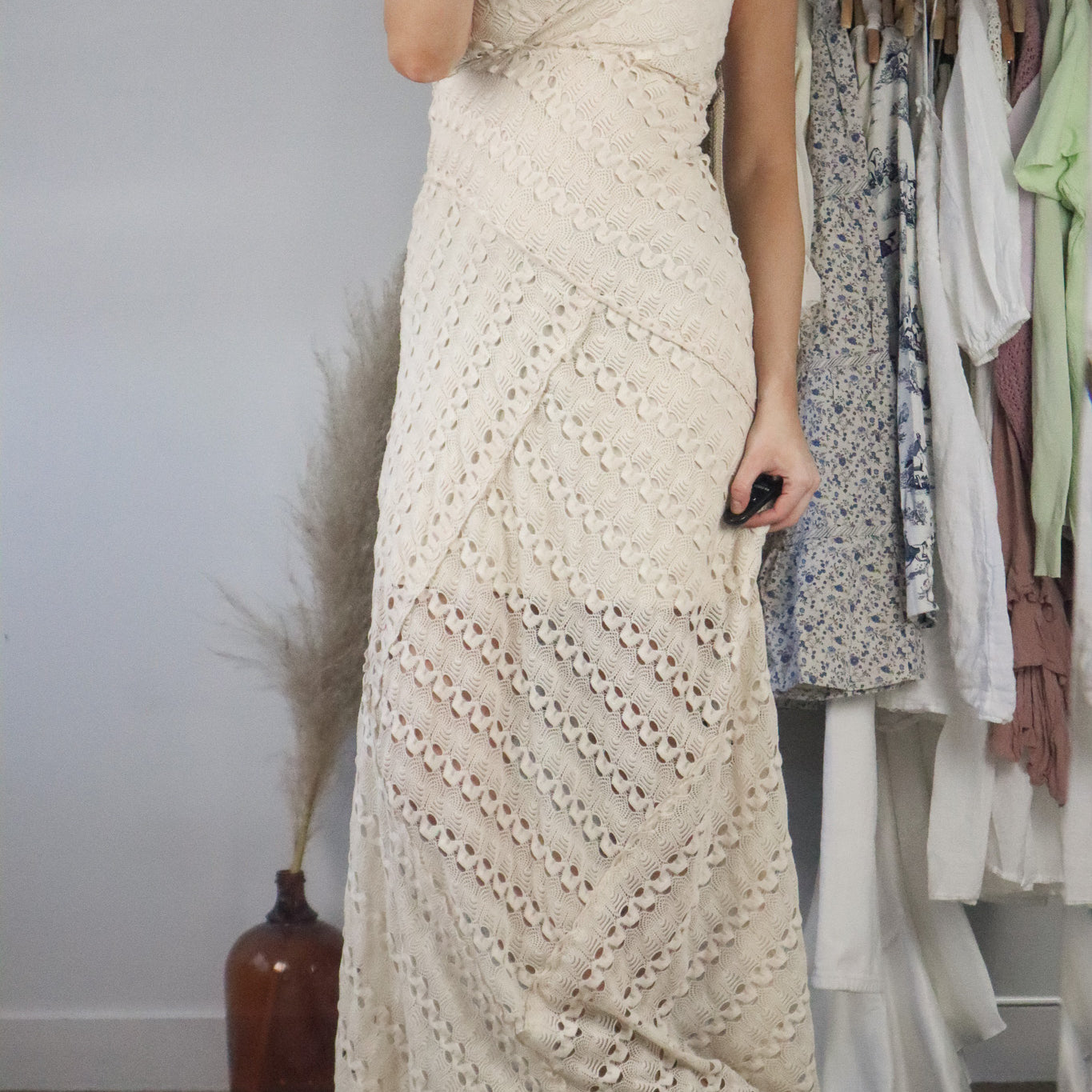 Modern x Knit Maxi Dress (S)