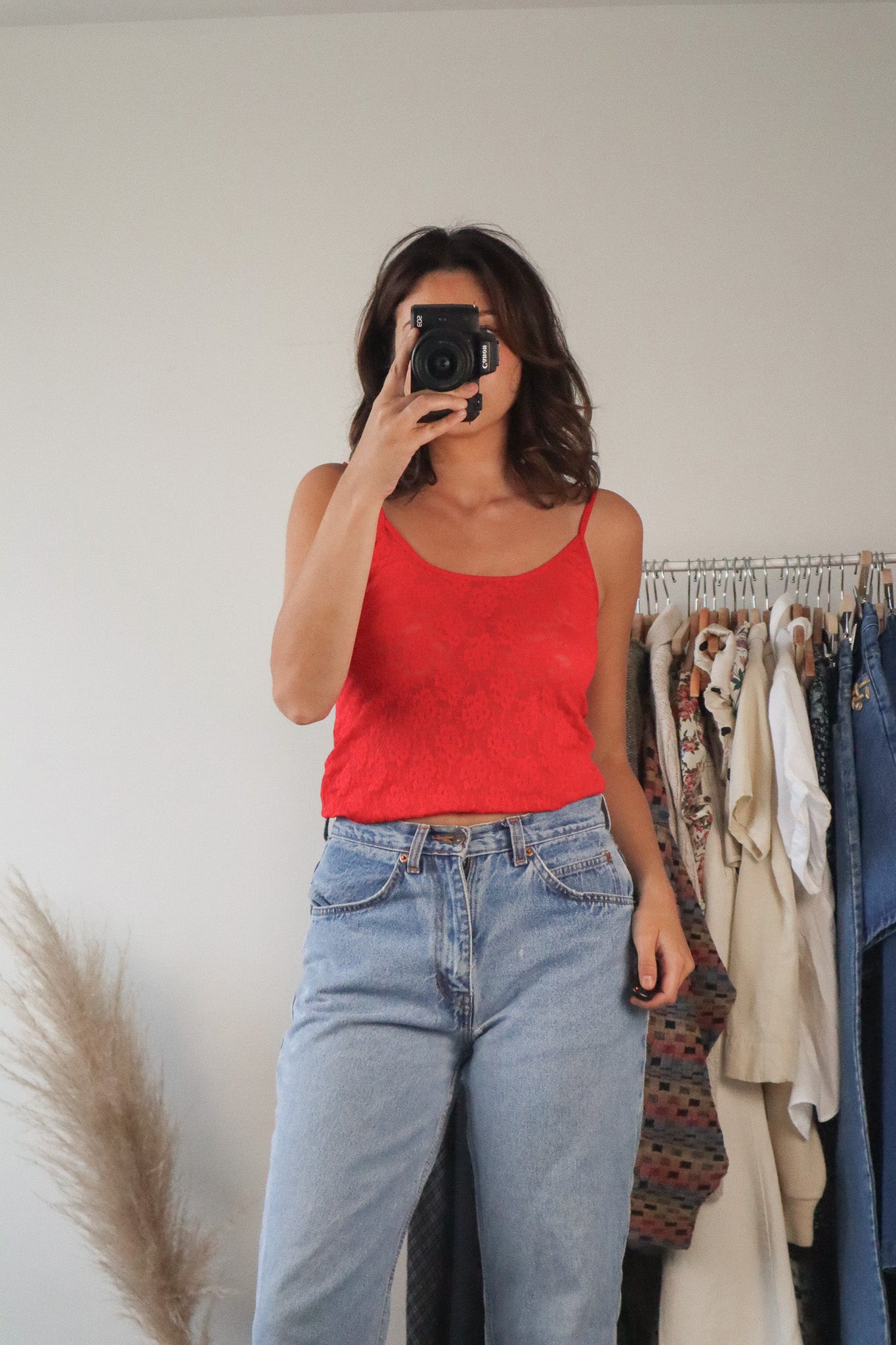 Vintage x Lace Tank (S)