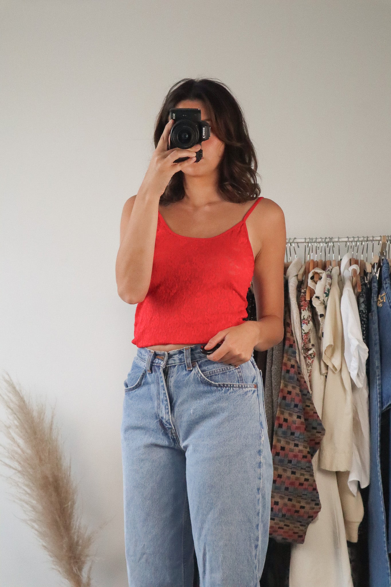 Vintage x Lace Tank (S)