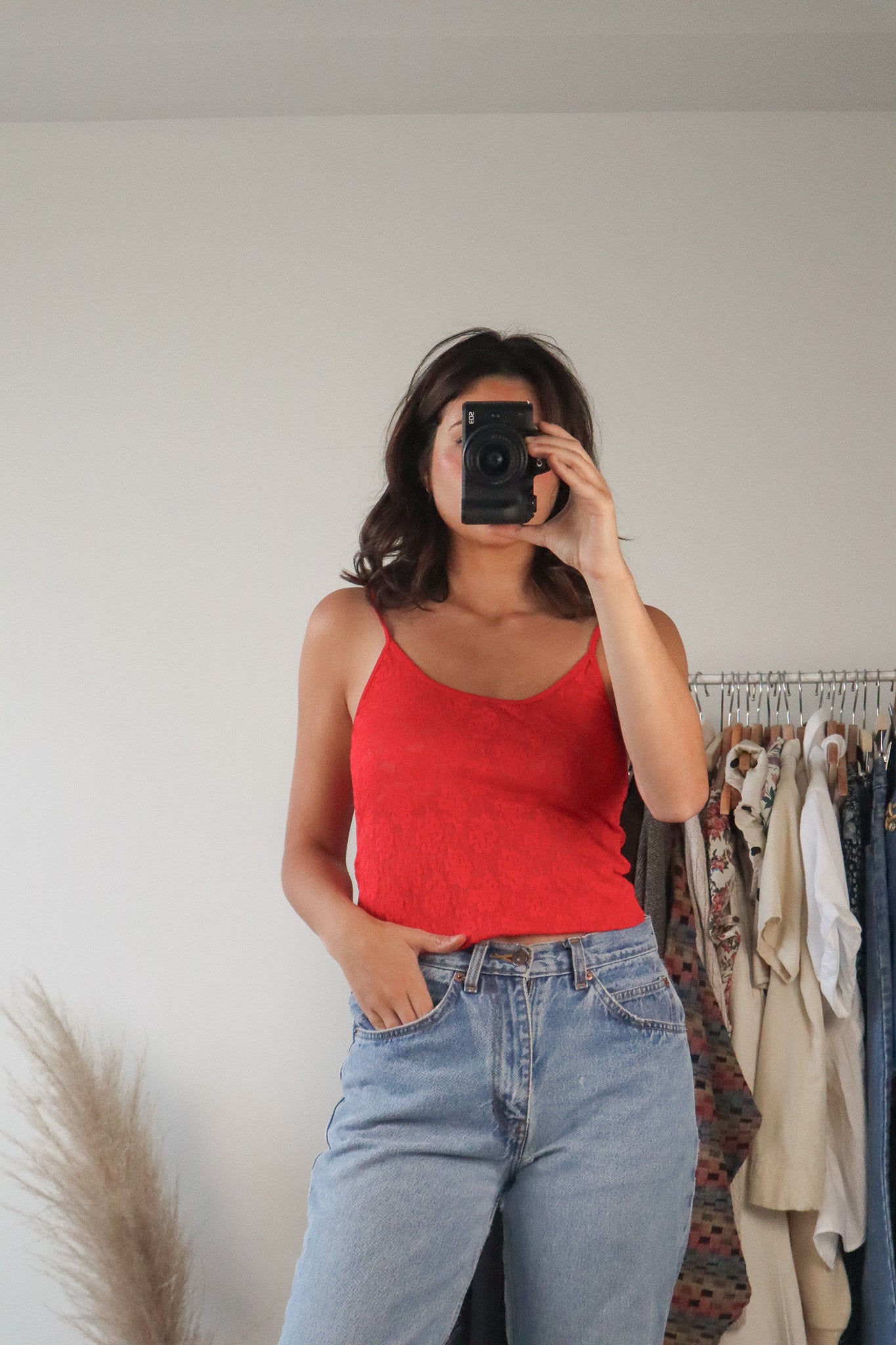 Vintage x Lace Tank (S)