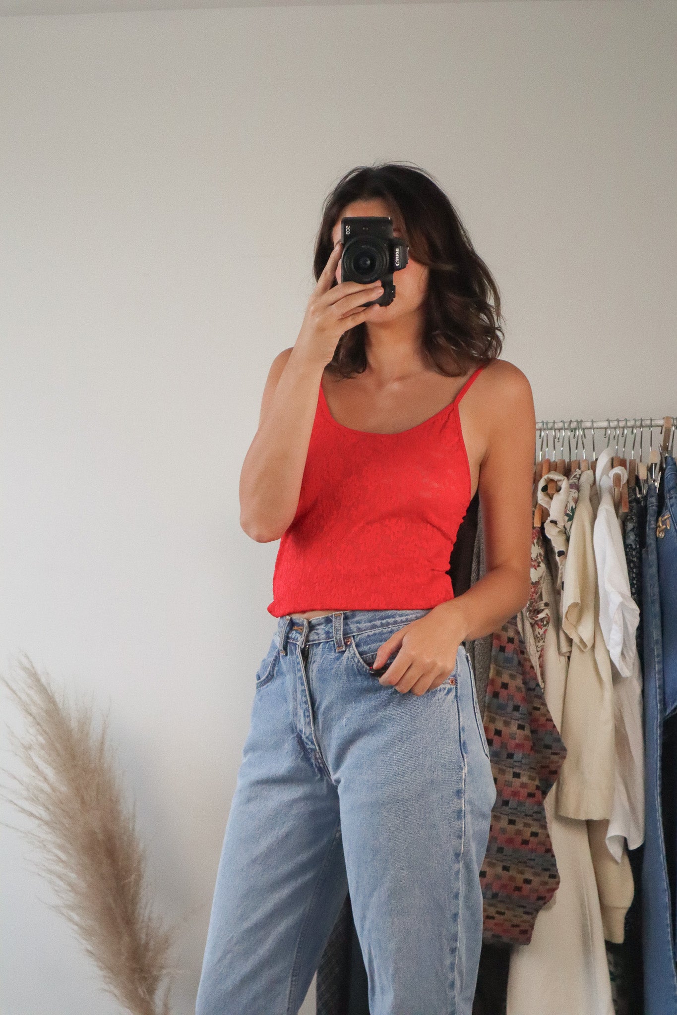 Vintage x Lace Tank (S)