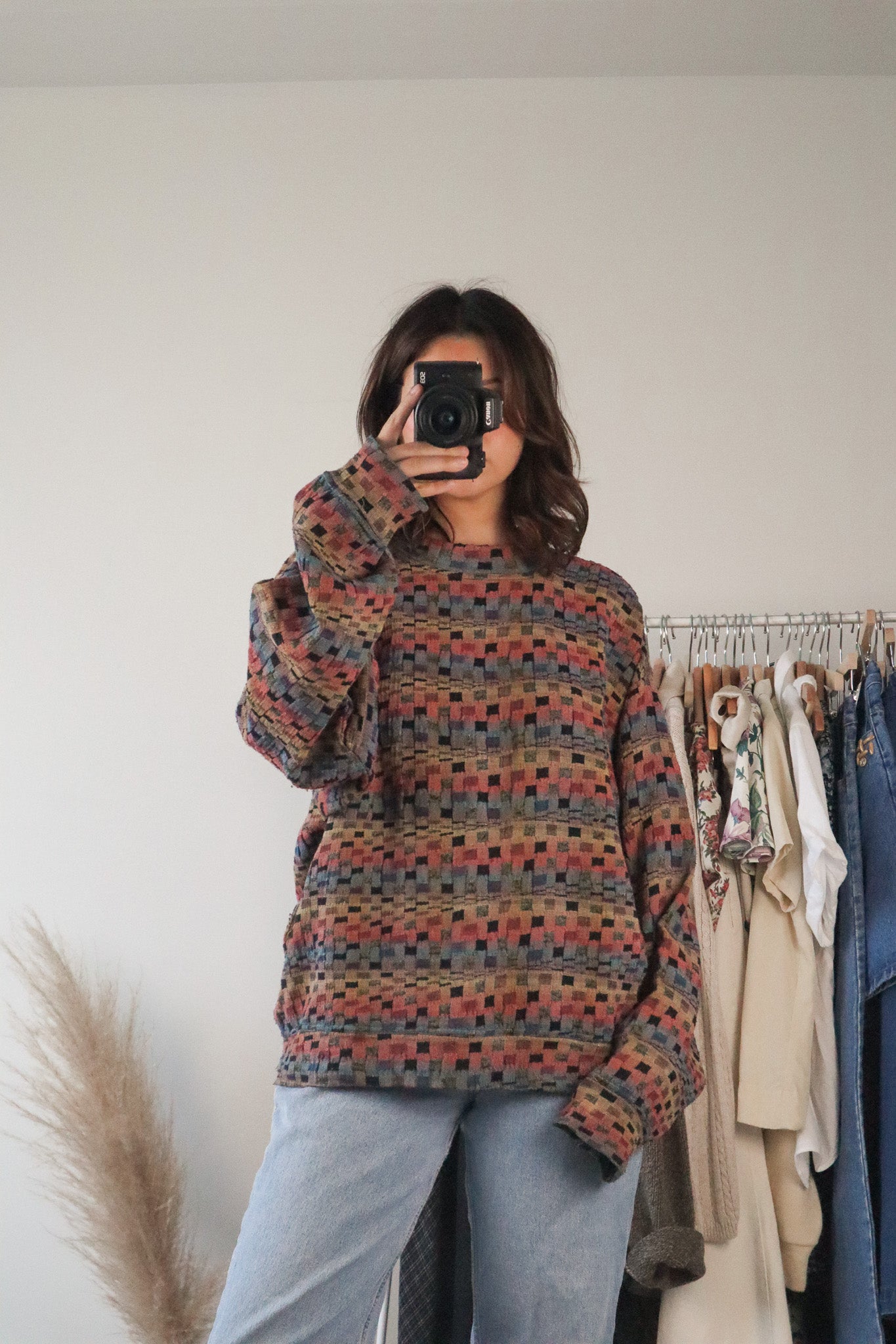 Vintage x Checkered Sweater (M/L)