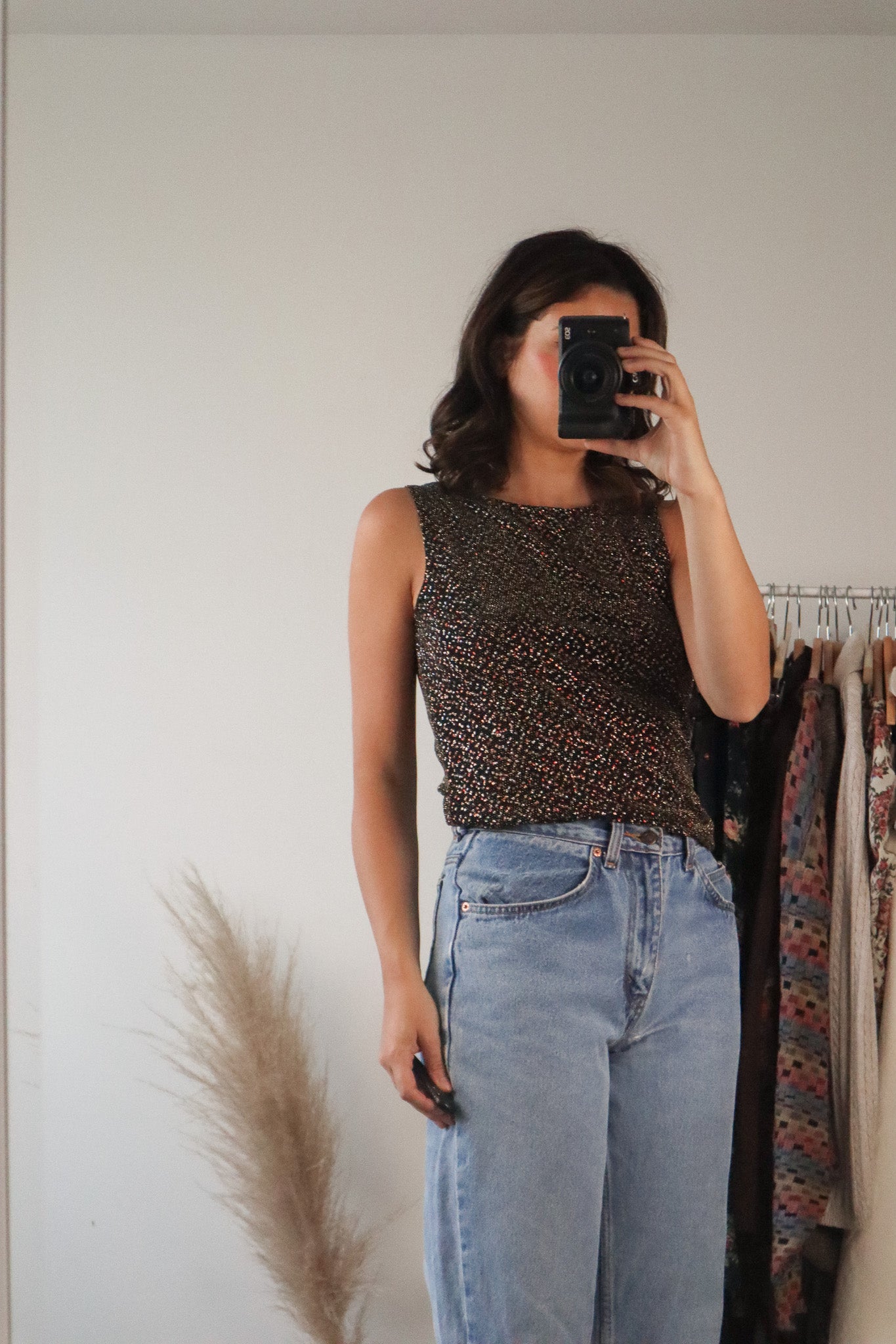 Made in Canada x Vintage x Sparkle Tank (S)