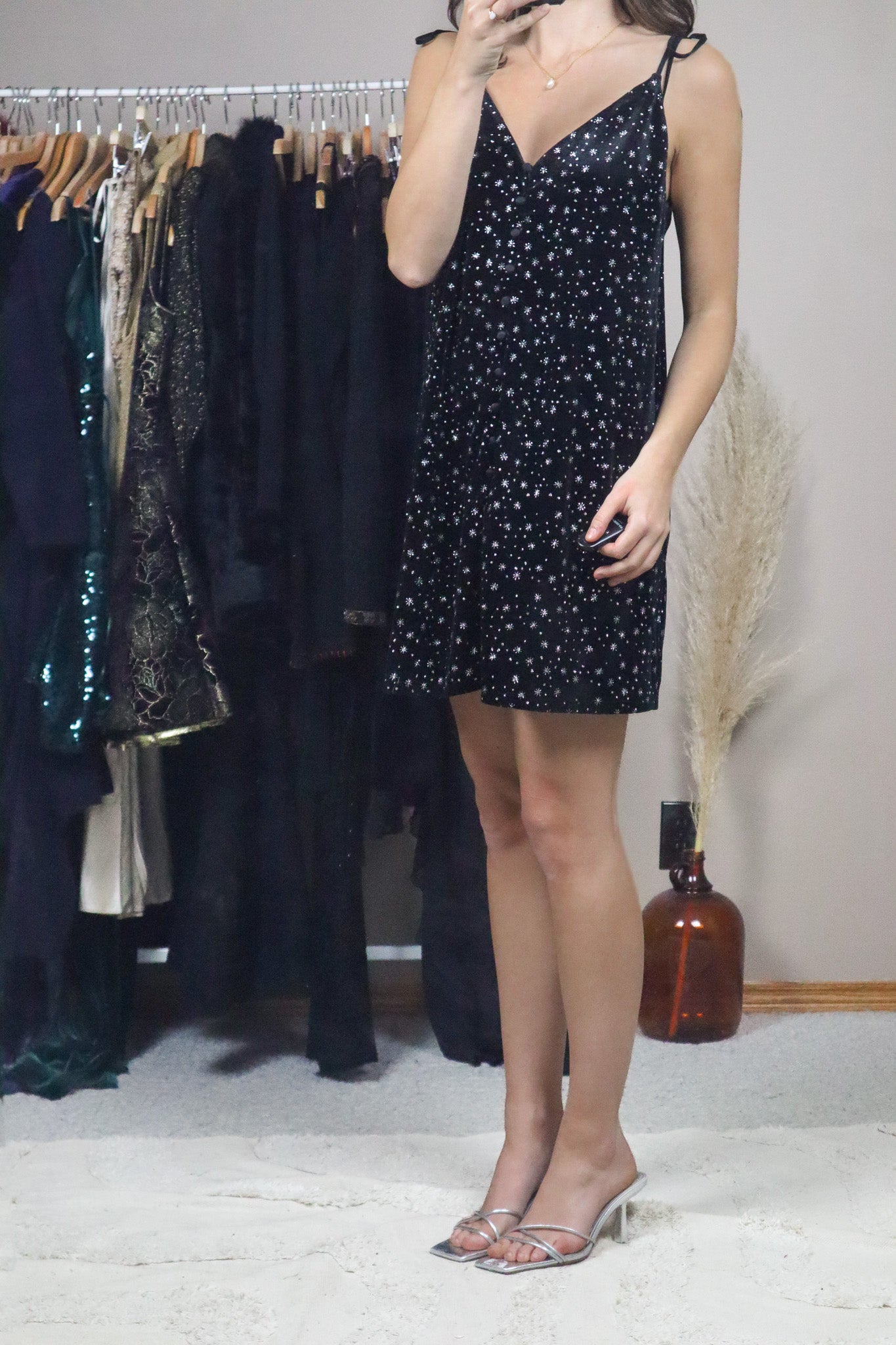 Modern x Velvet Snowflake Mini Dress (6)