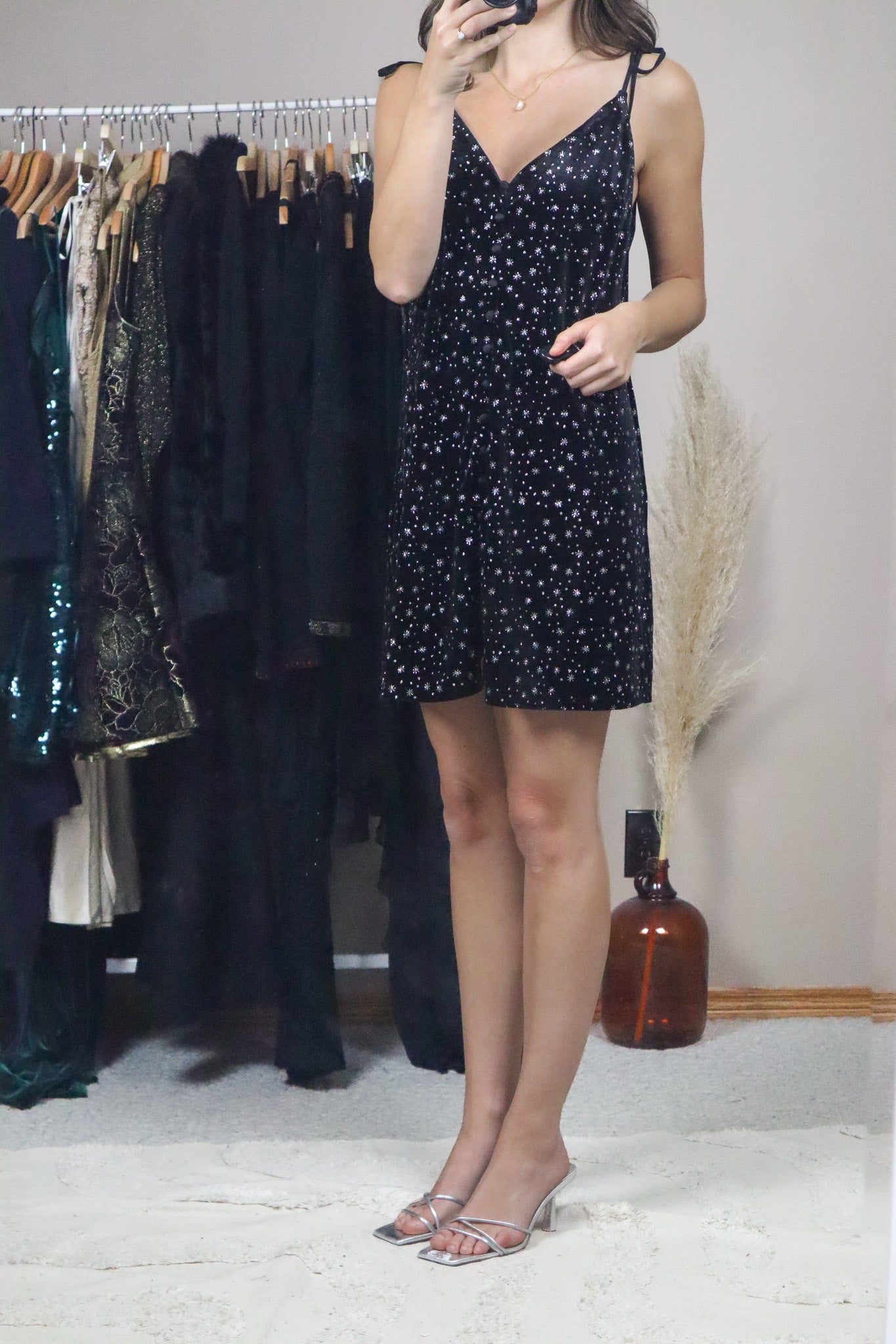 Modern x Velvet Snowflake Mini Dress (6)