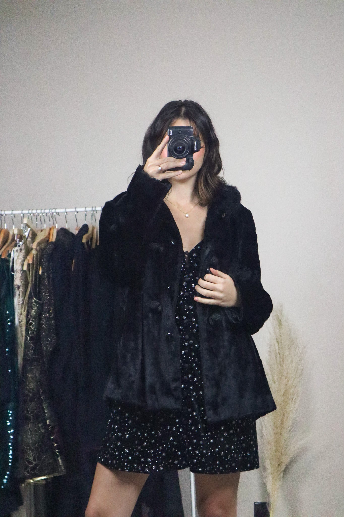 Vintage x Faux Fur Jacket (M)