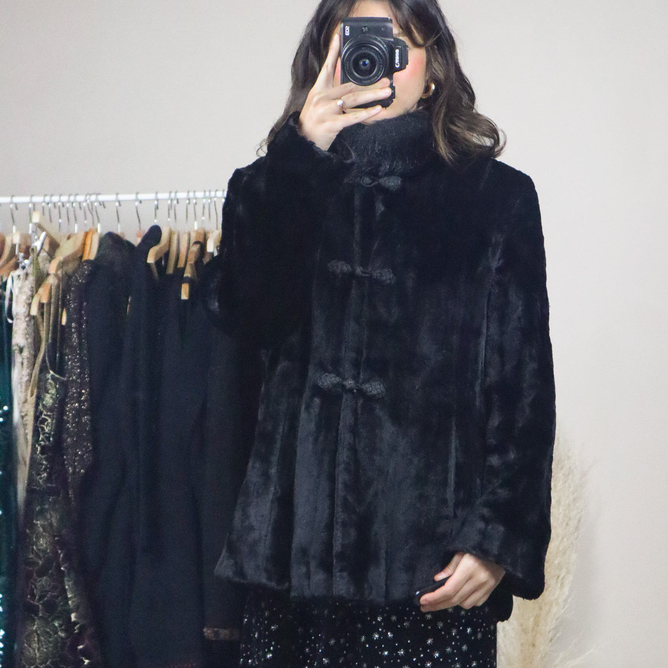 Vintage x Faux Fur Jacket (M)