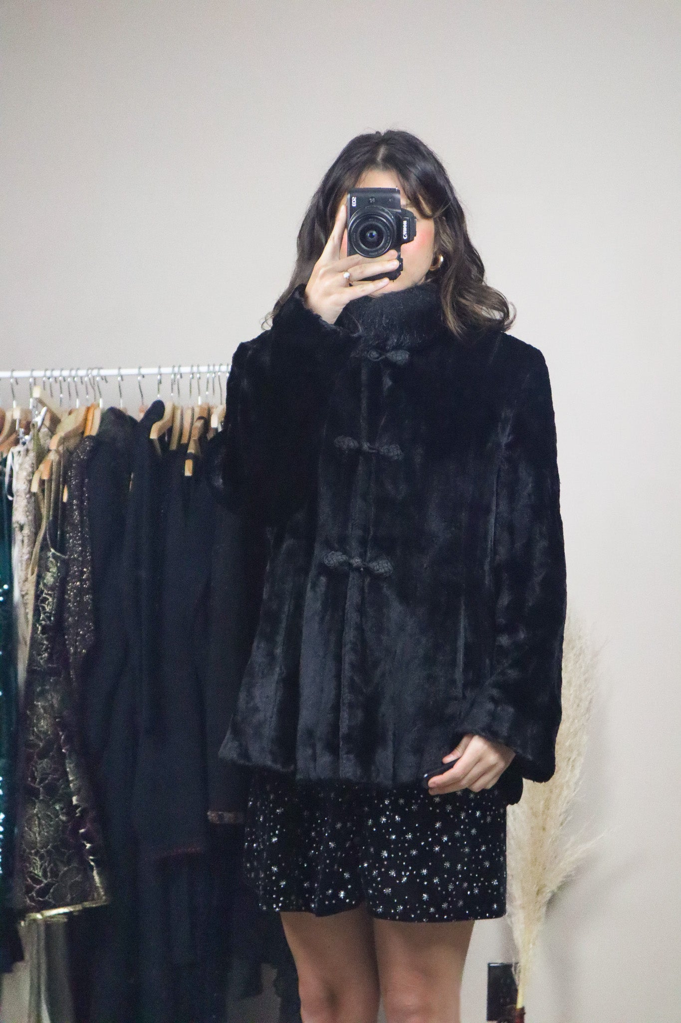 Vintage x Faux Fur Jacket (M)