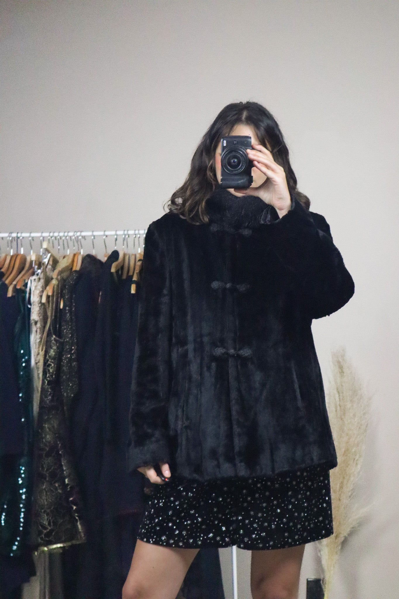 Vintage x Faux Fur Jacket (M)