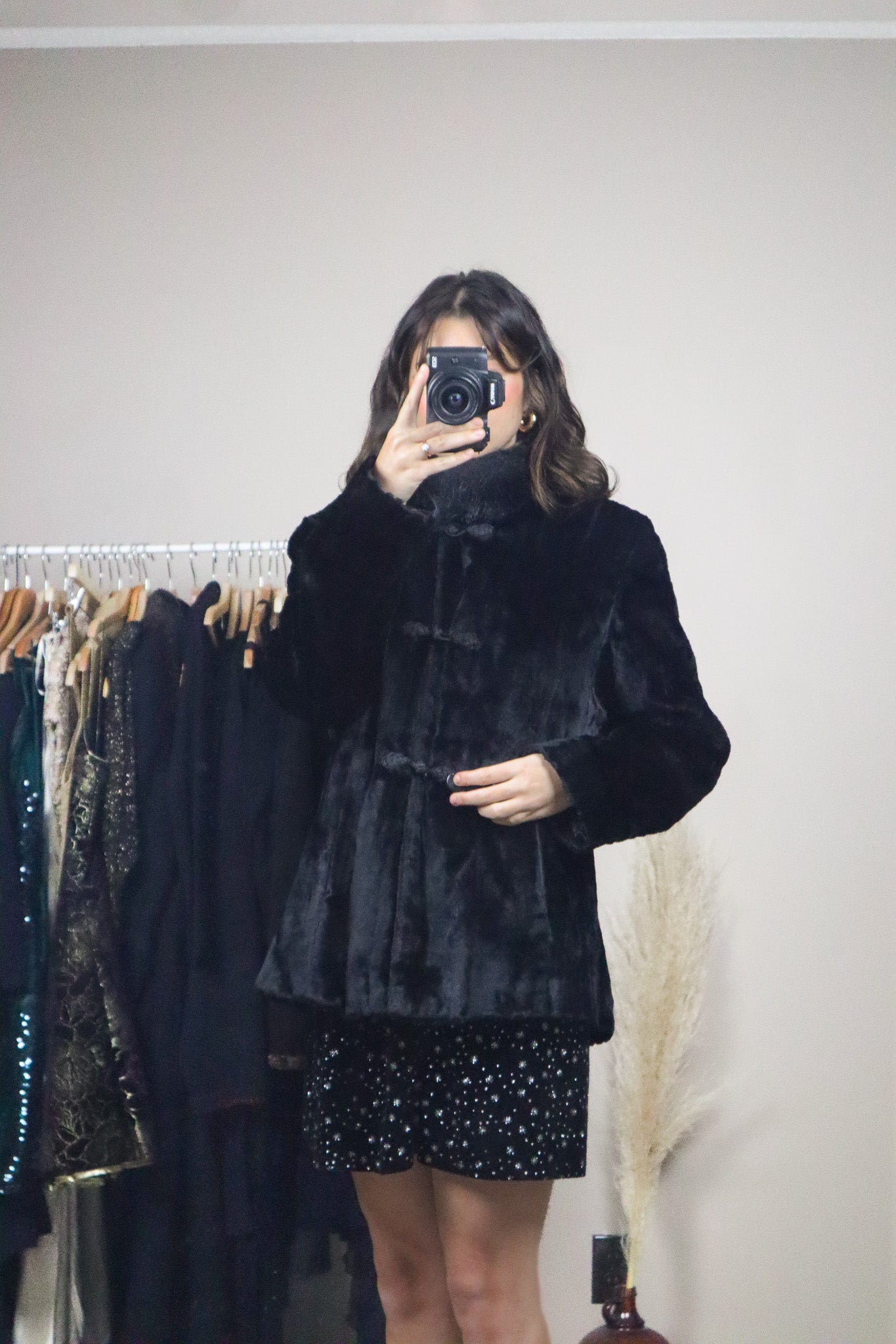 Vintage x Faux Fur Jacket (M)