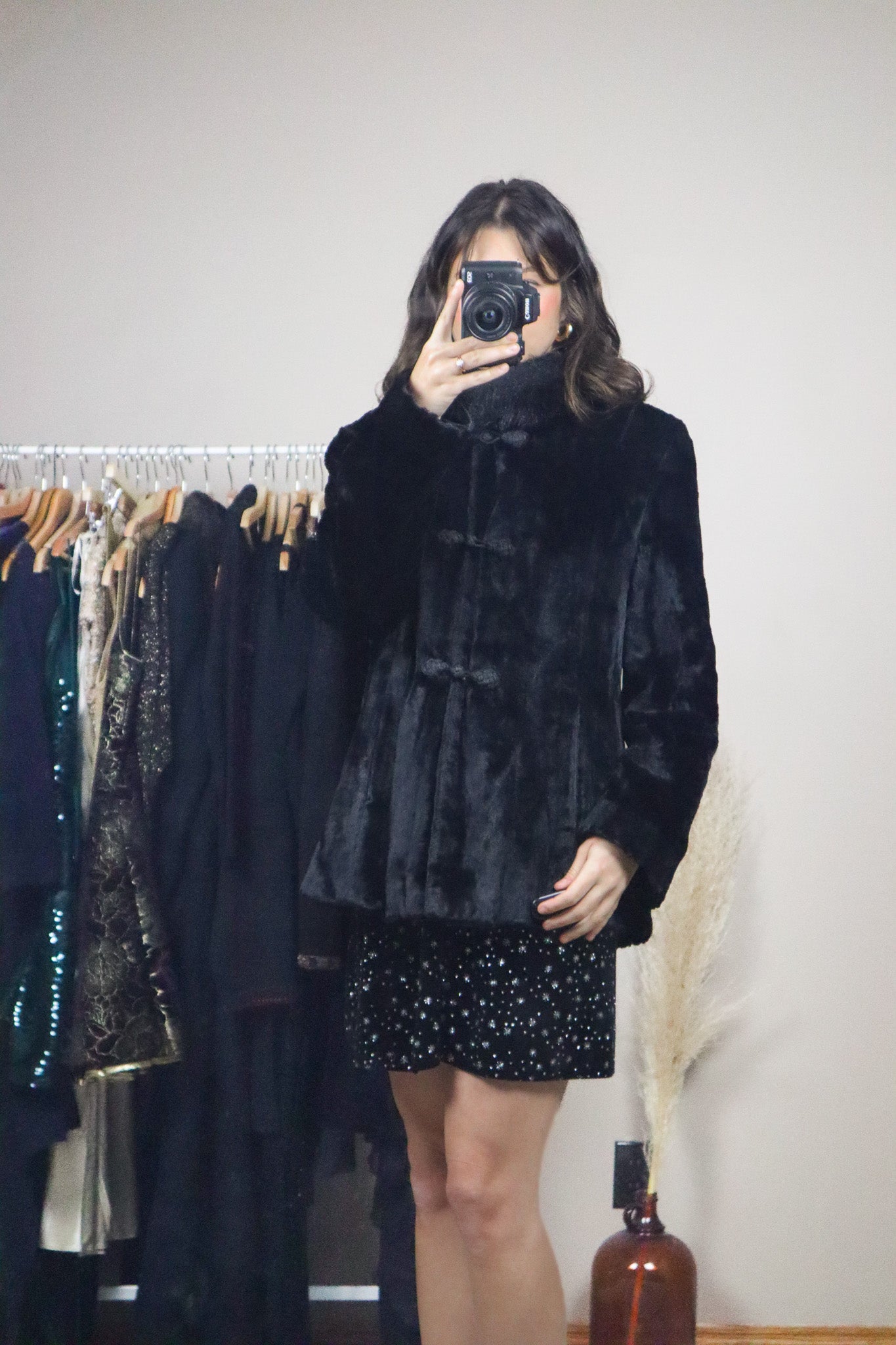Vintage x Faux Fur Jacket (M)