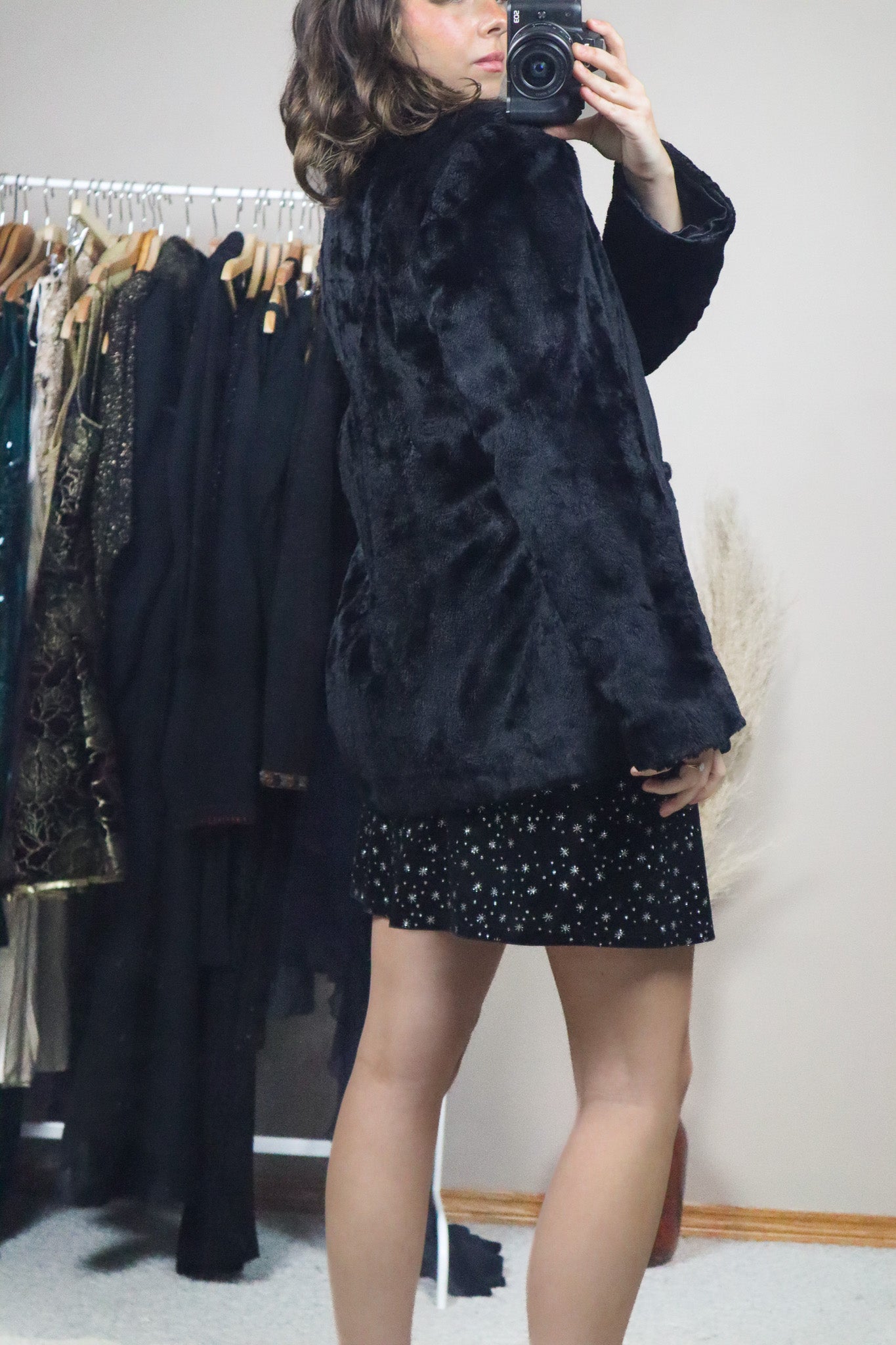 Vintage x Faux Fur Jacket (M)