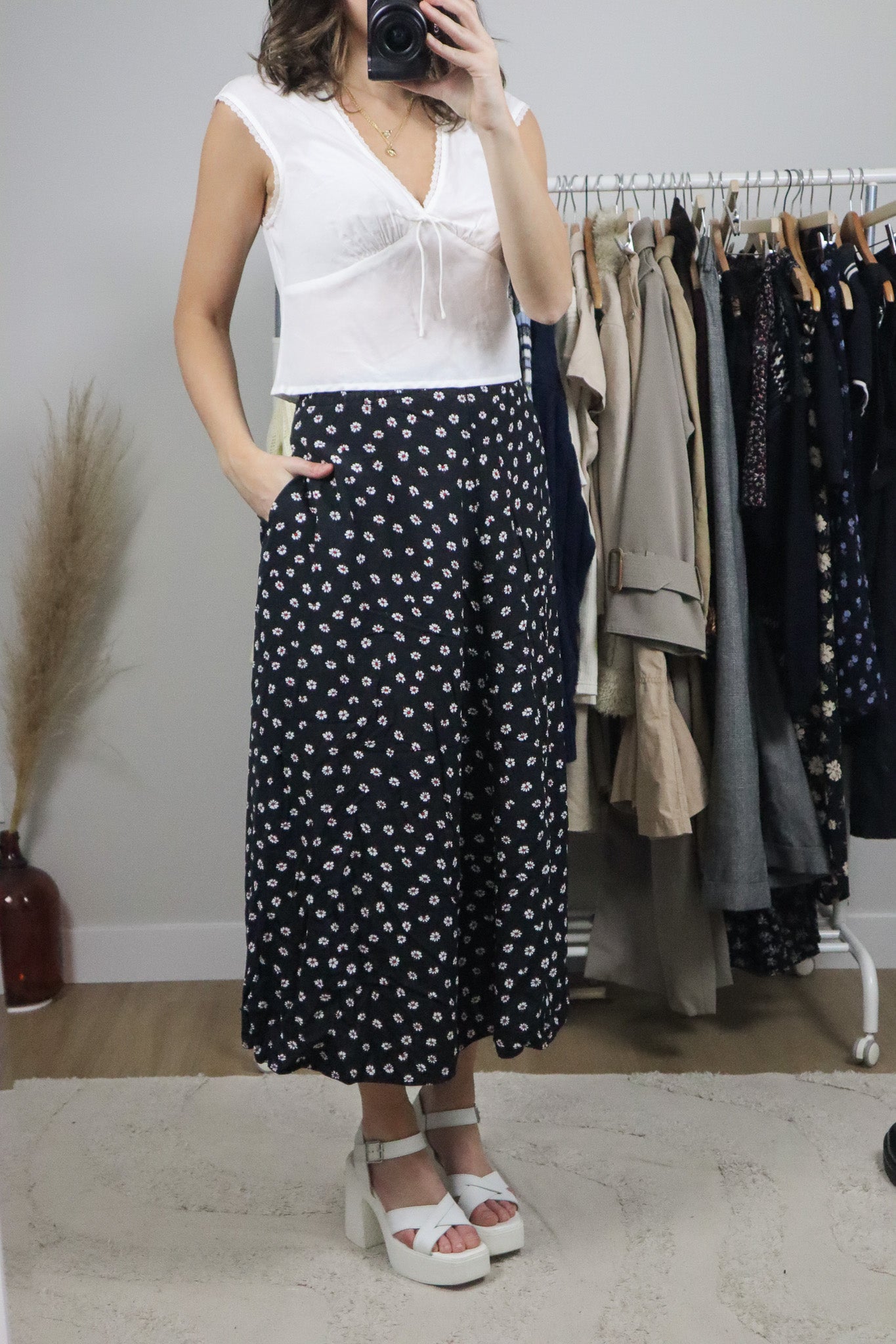 Vintage x Floral Maxi Skirt (10)