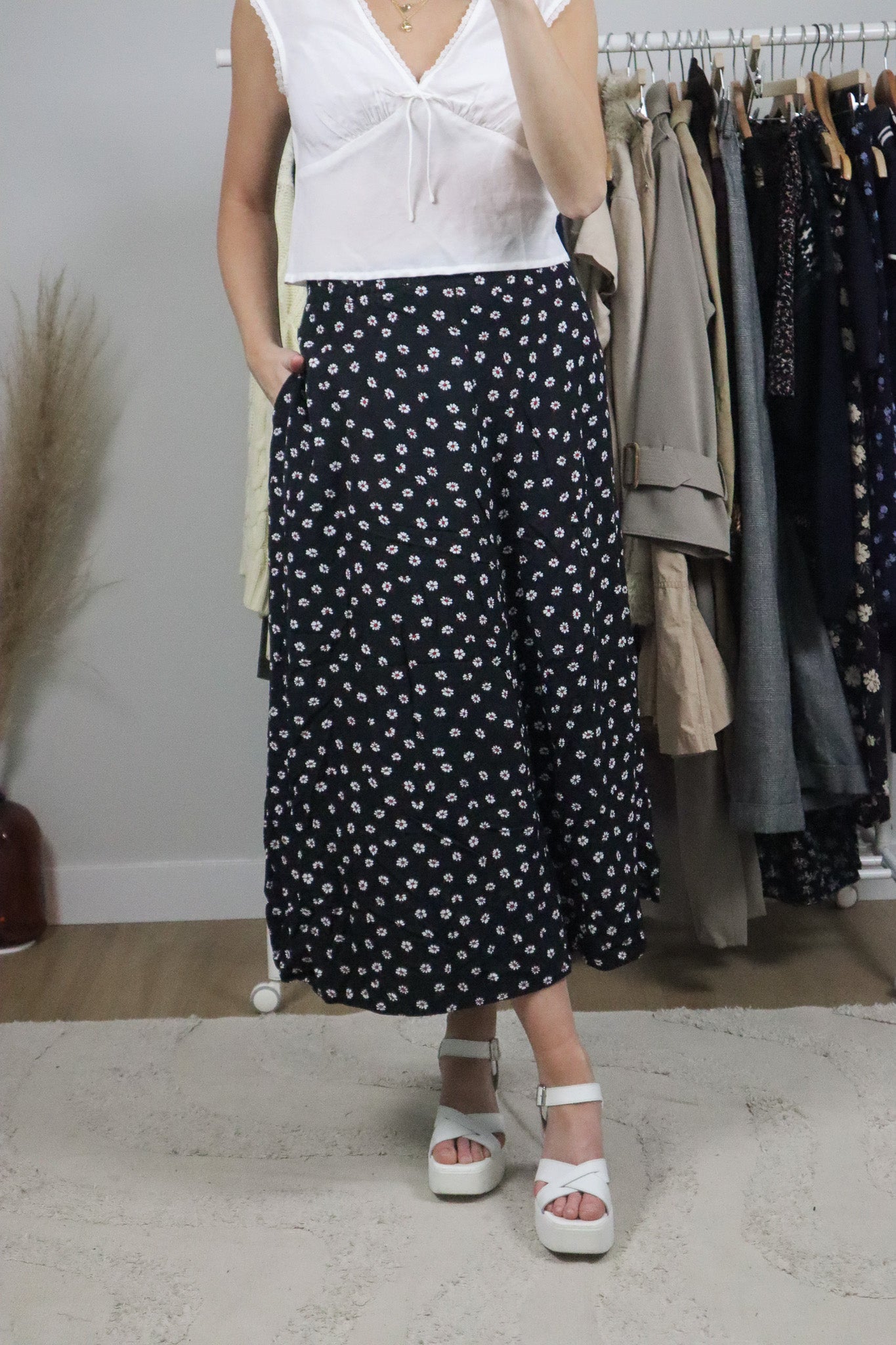 Vintage x Floral Maxi Skirt (10)