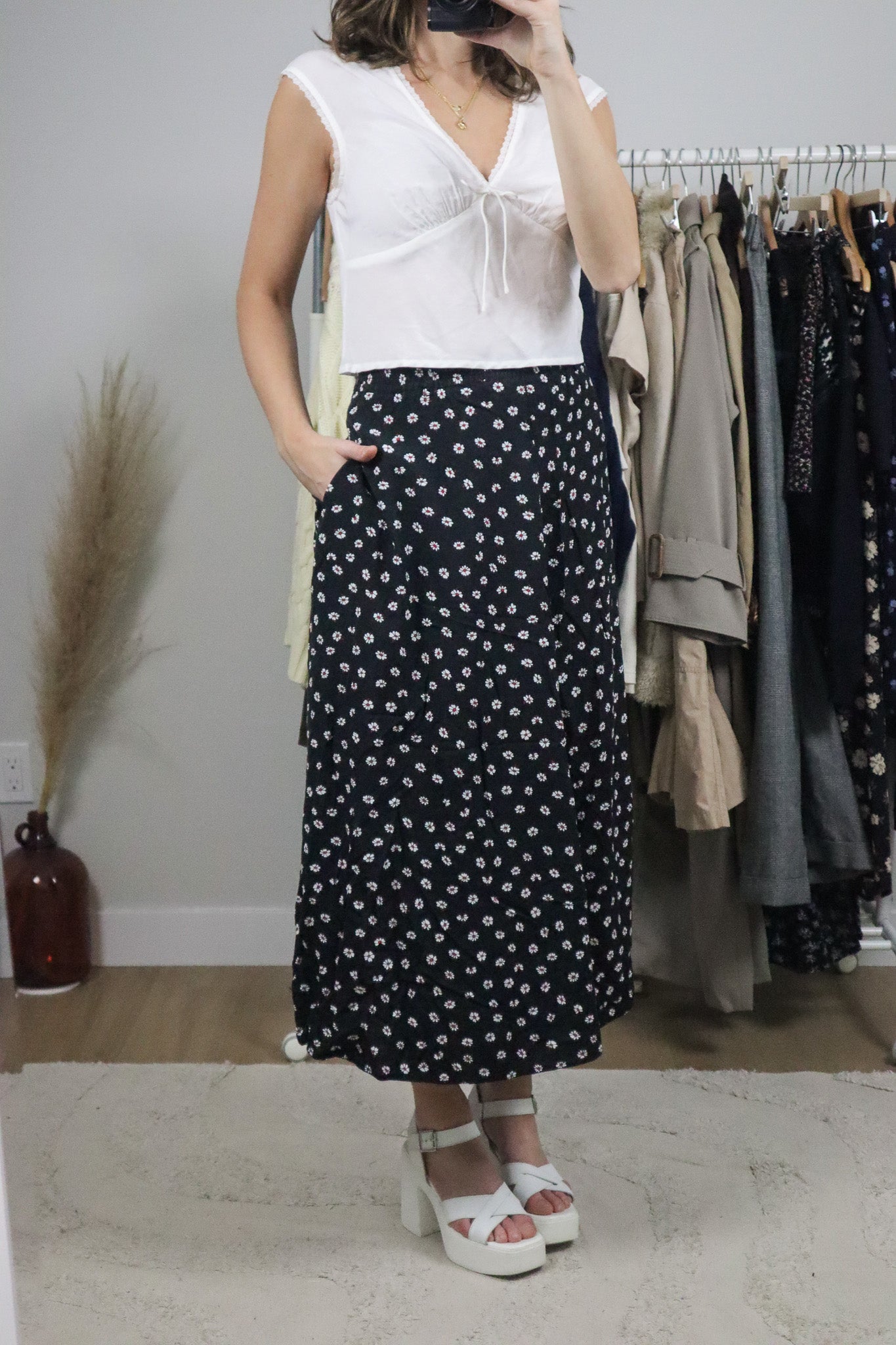 Vintage x Floral Maxi Skirt (10)