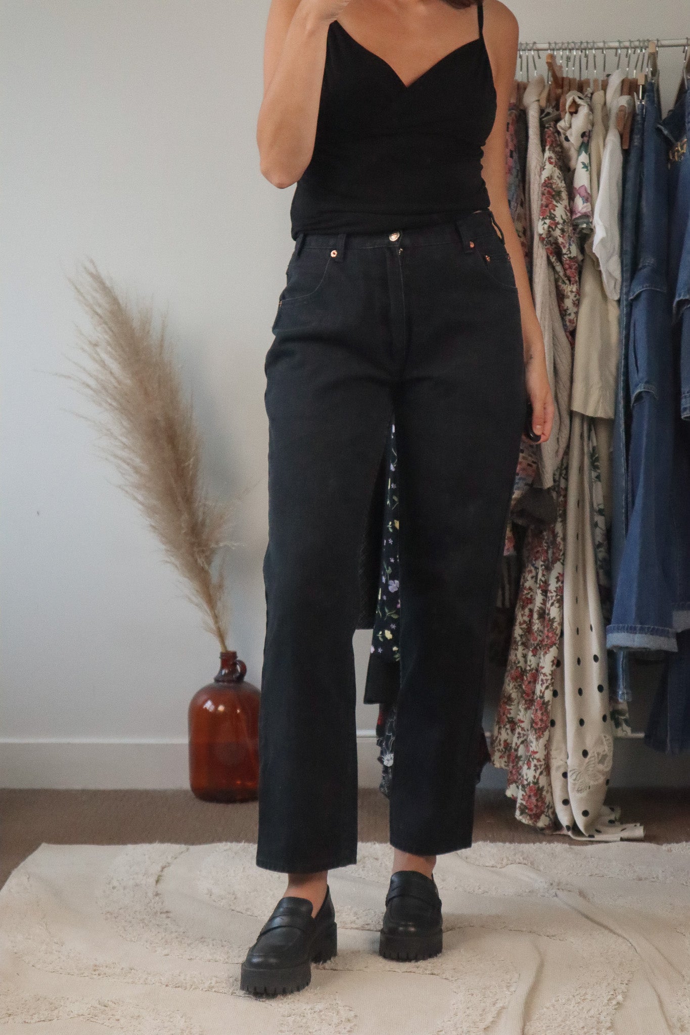 Vintage x Black Jeans (6)