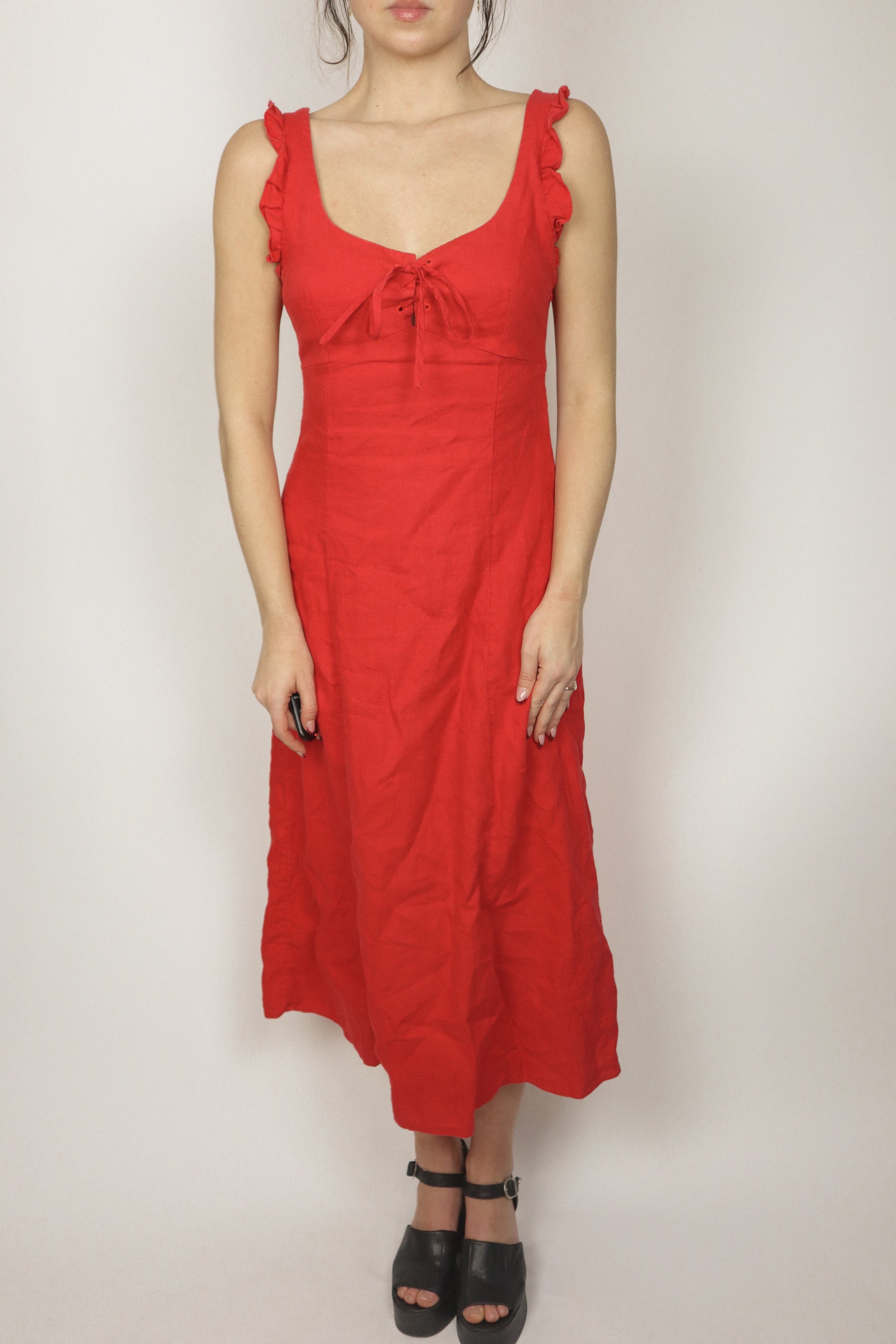 Wilfred x Linen Midi Dress (4)