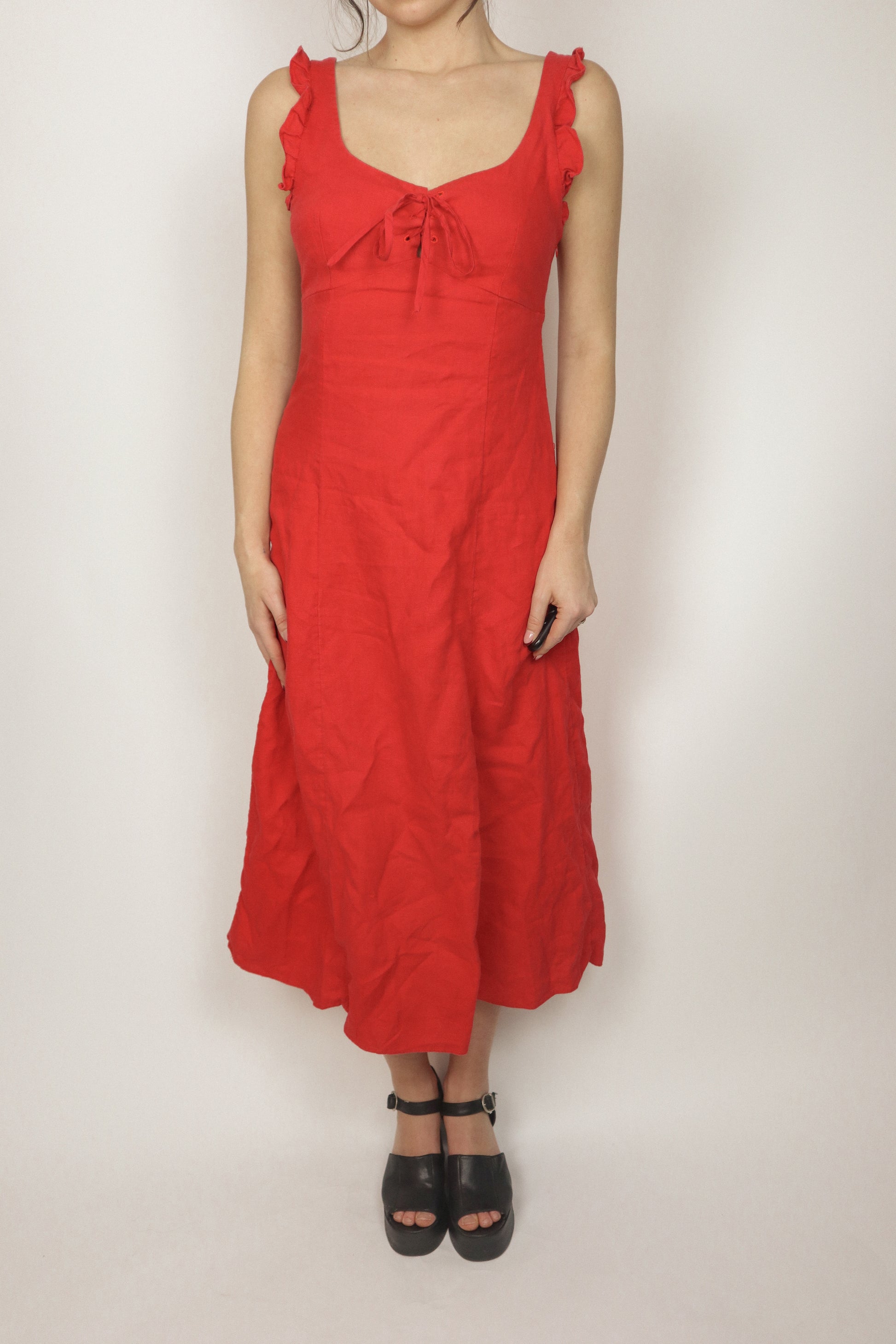 Wilfred x Linen Midi Dress (4)