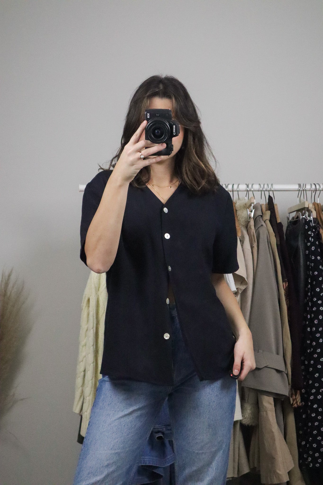 Vintage x Silk Button Up Blouse (12)