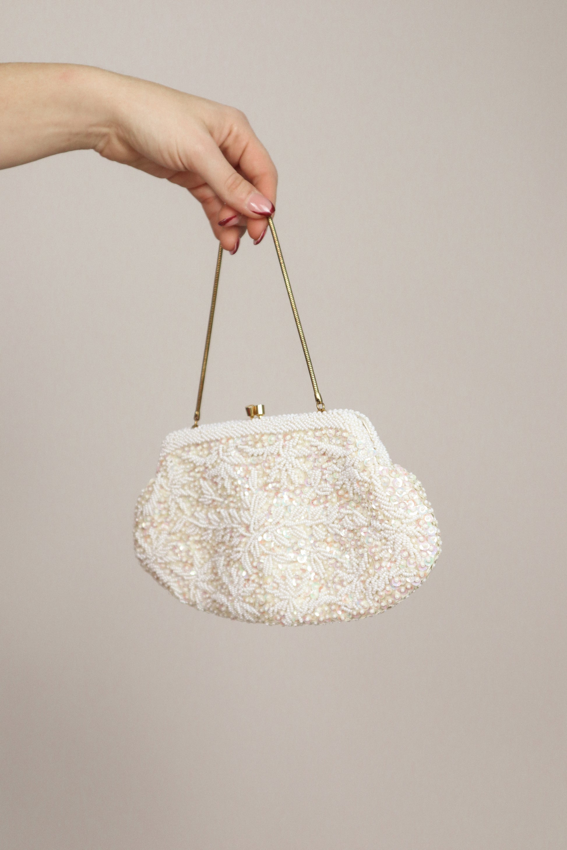 Vintage x Beaded & Sequence Purse