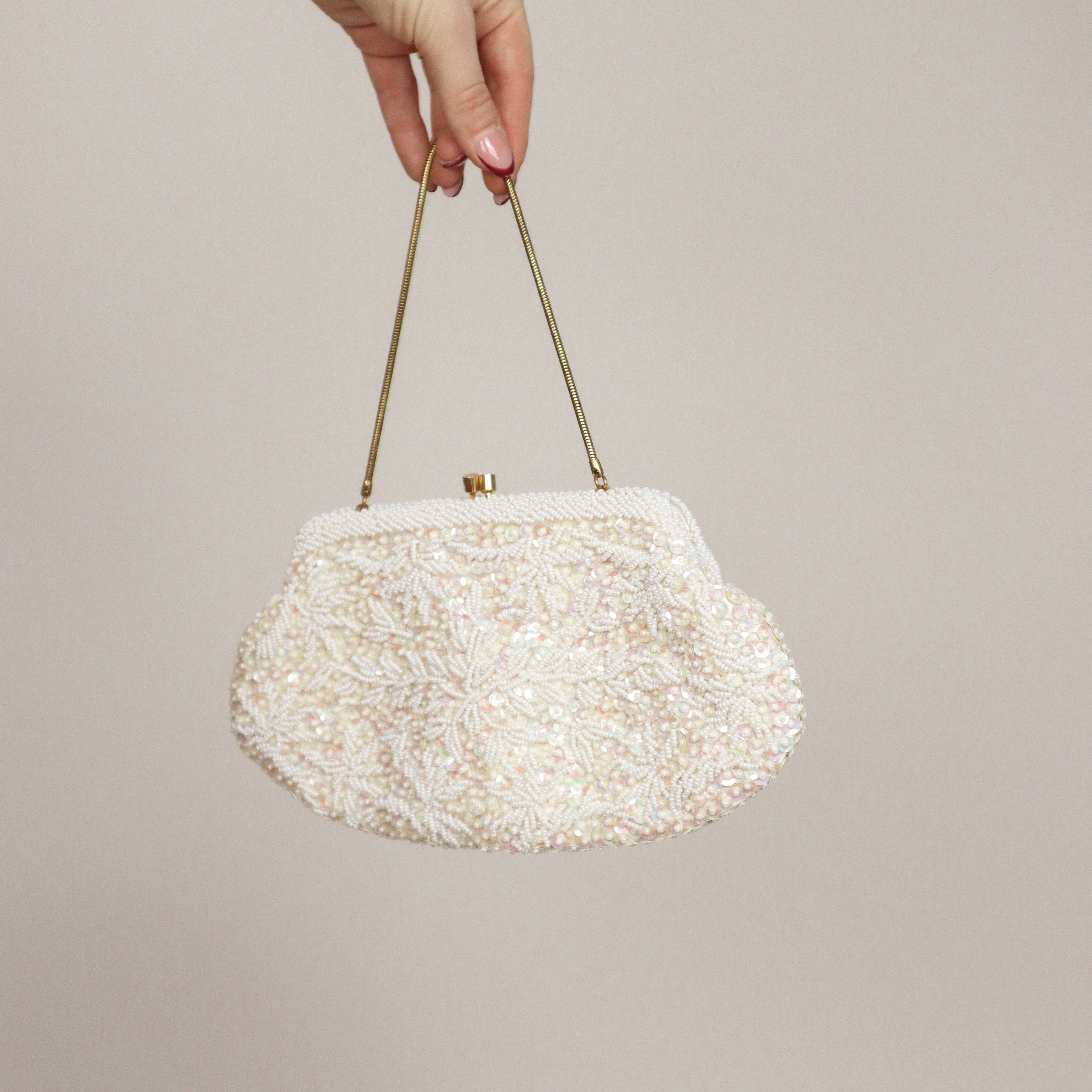 Vintage x Beaded & Sequence Purse