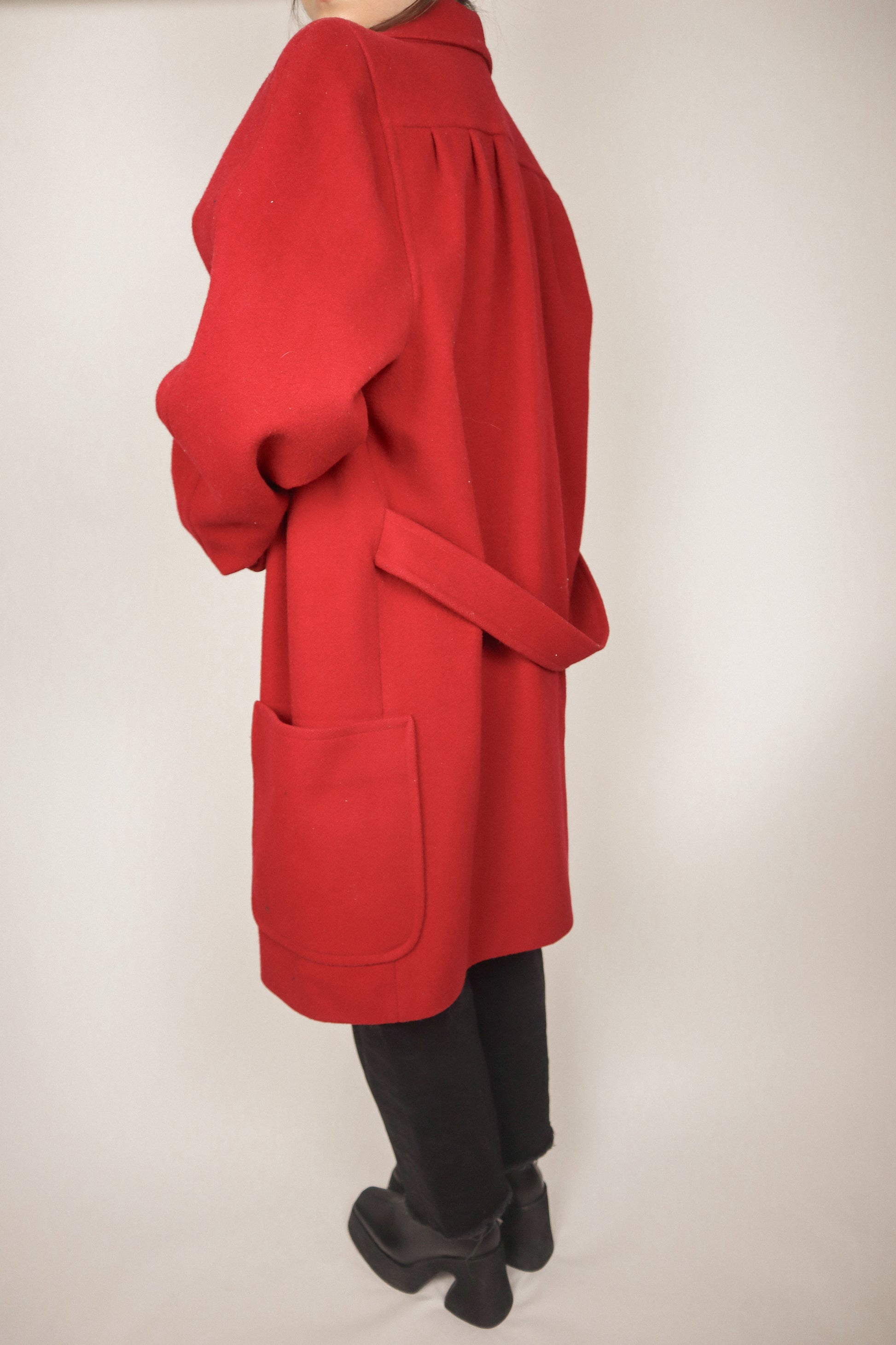 Vintage x Wool Coat (8/10)