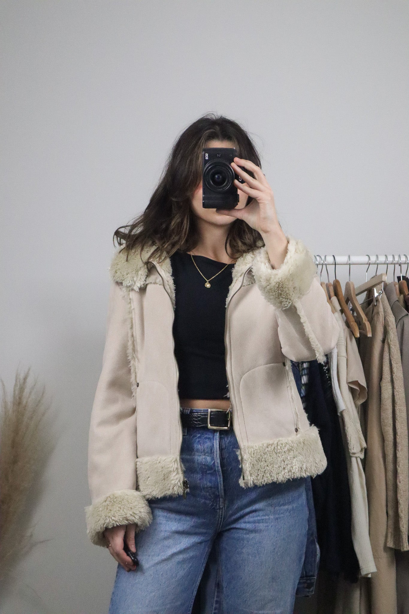 Vintage x Faux Fur Jacket (S)