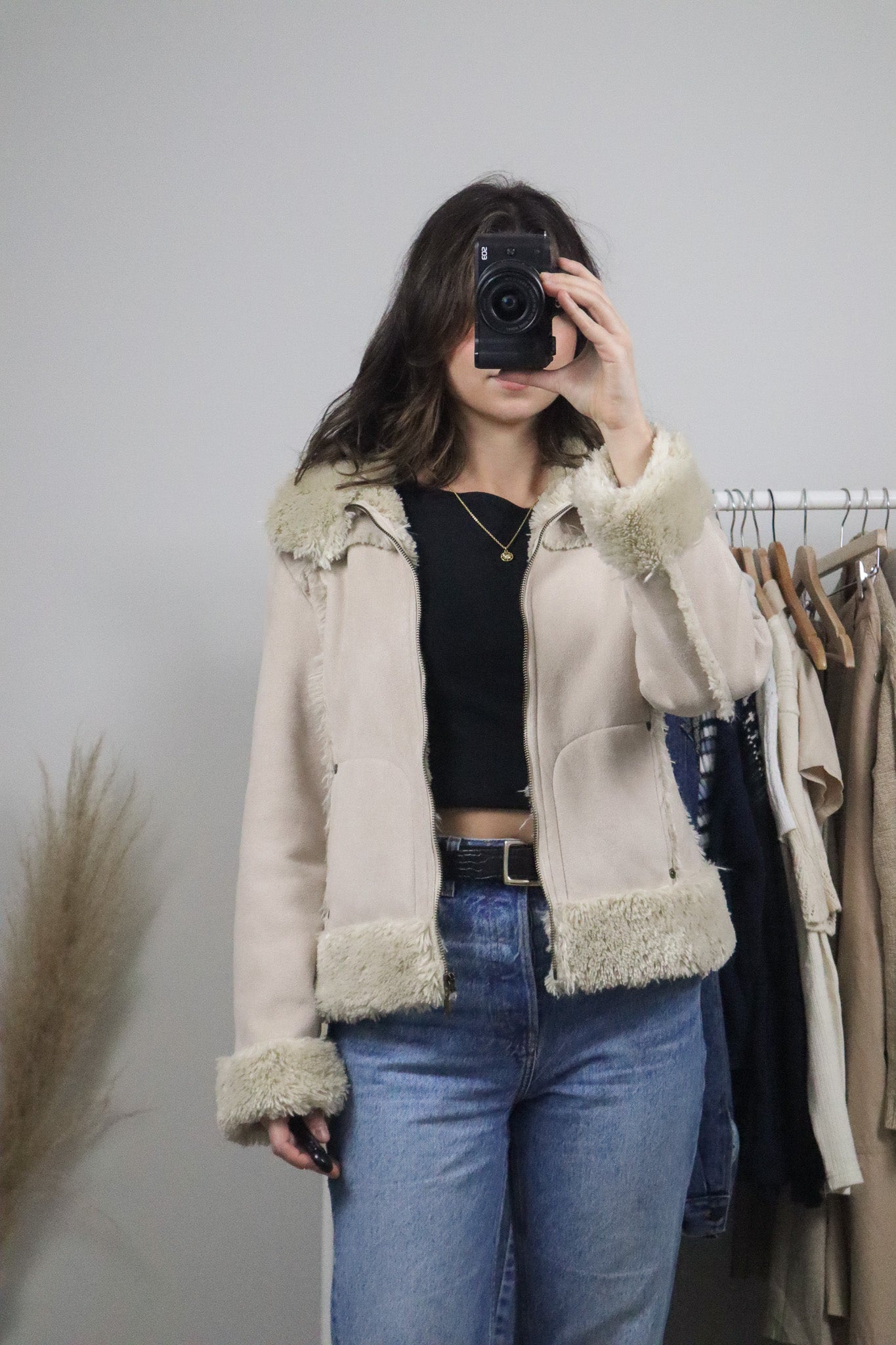 Vintage x Faux Fur Jacket (S)