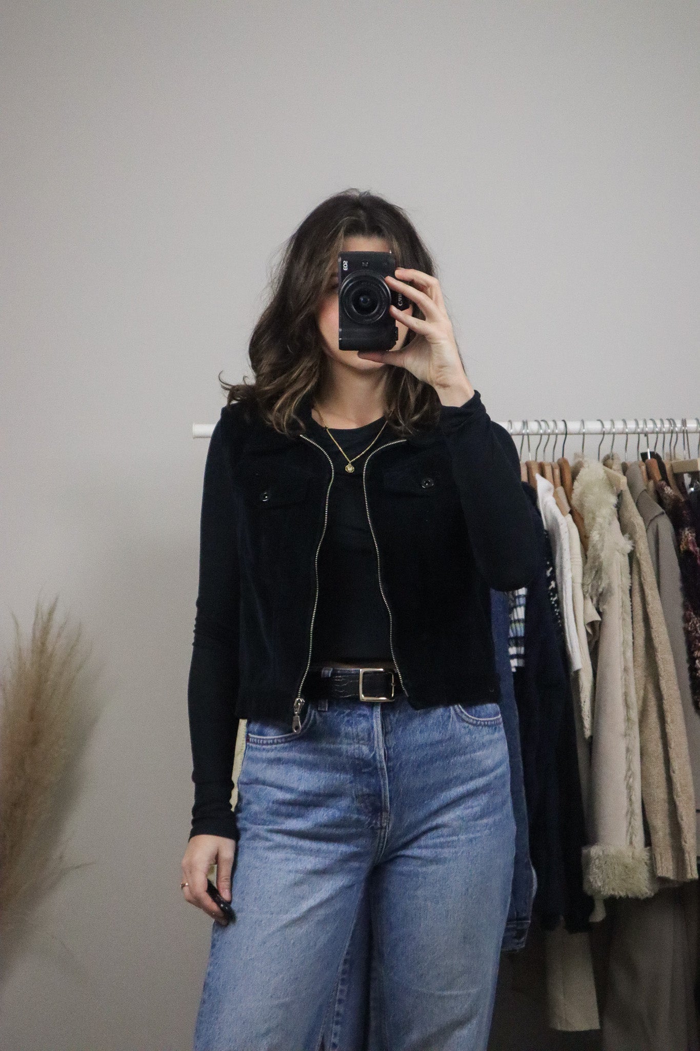 Vintage x Cotton Velvet Vest (M/L)