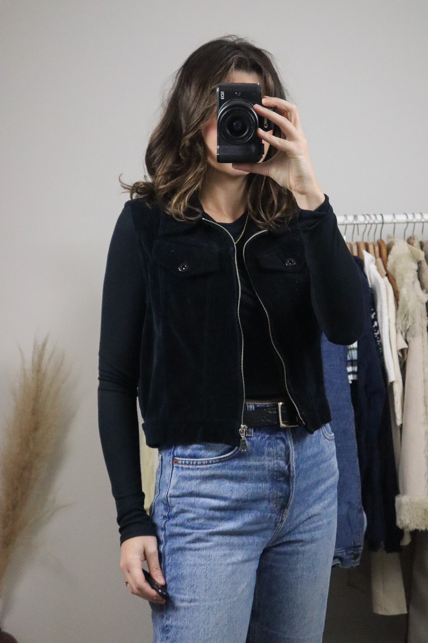 Vintage x Cotton Velvet Vest (M/L)