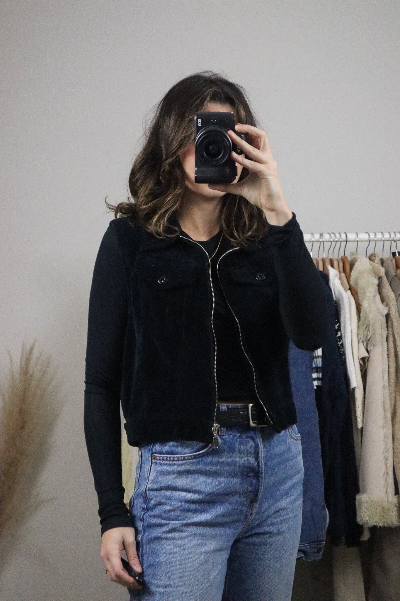 Vintage x Cotton Velvet Vest (M/L)