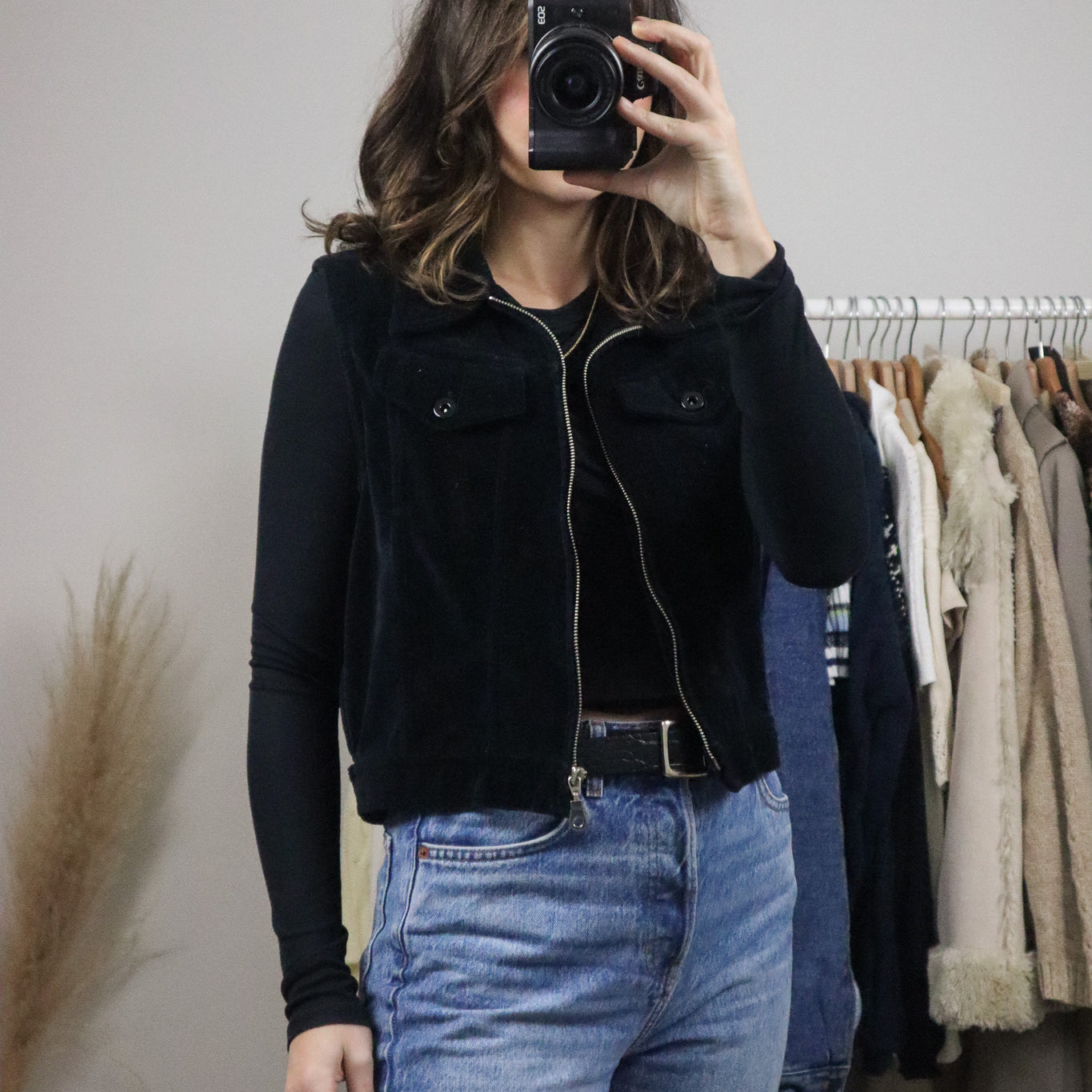 Vintage x Cotton Velvet Vest (M/L)