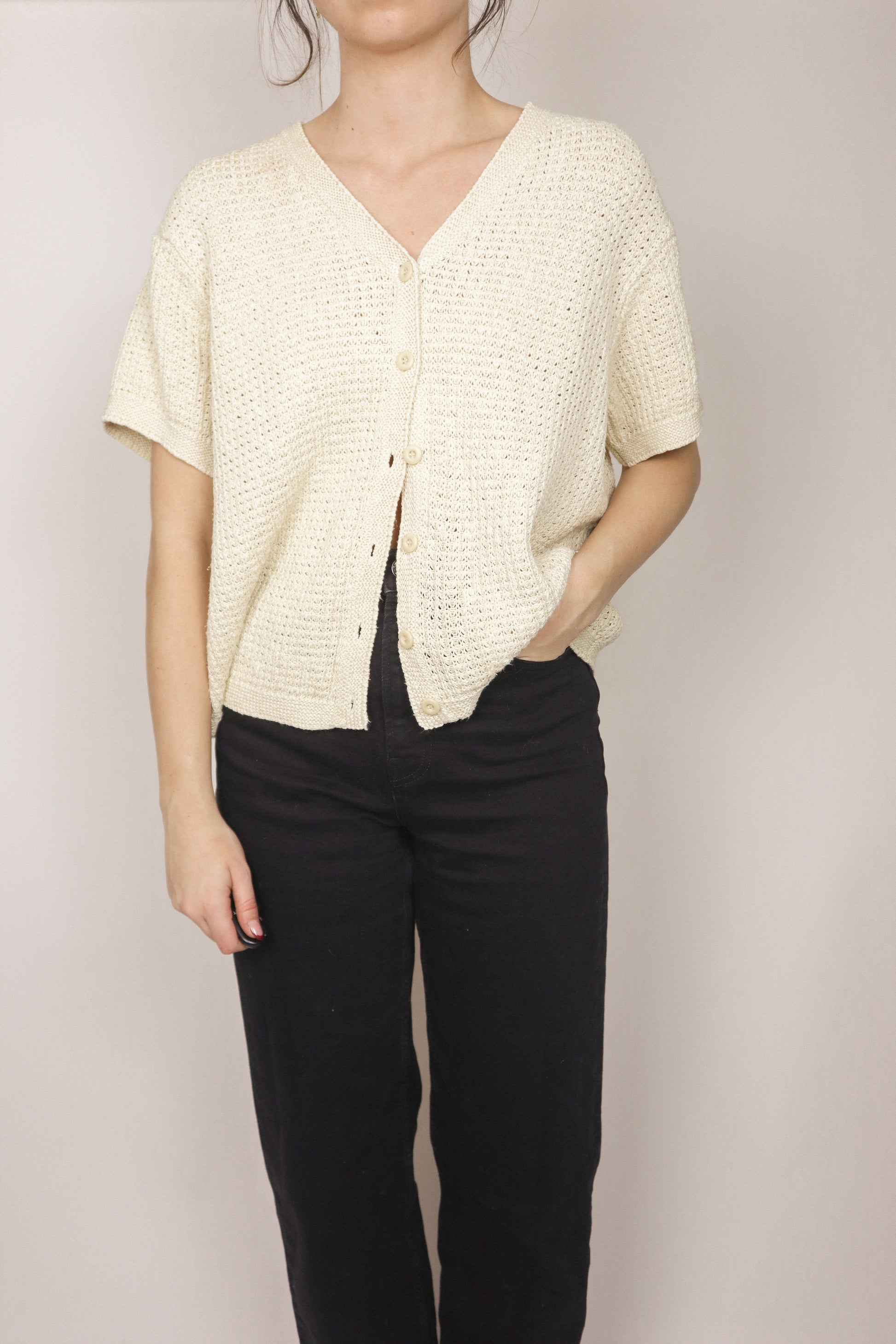 Vintage x Shortsleeve Knit (M)