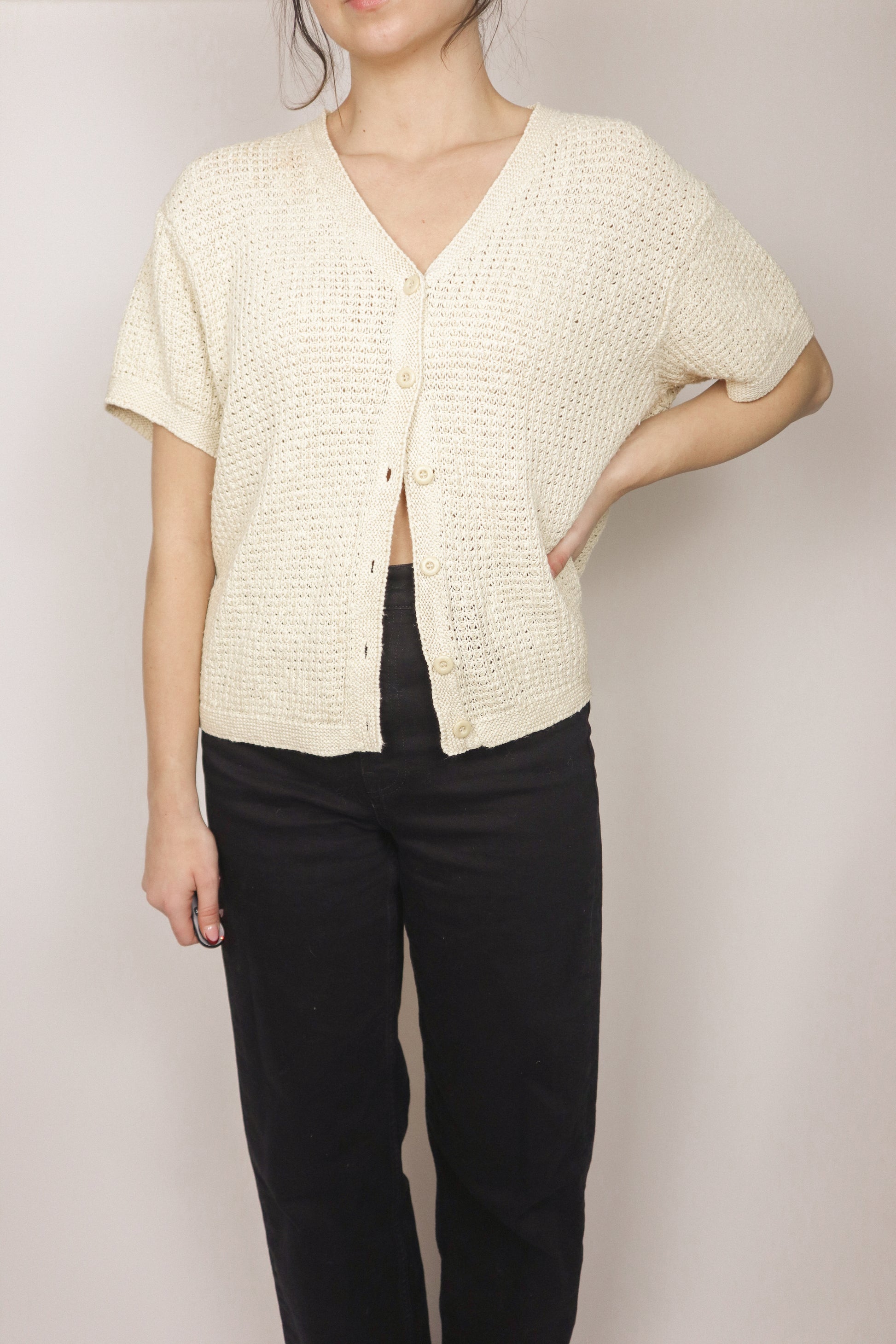 Vintage x Shortsleeve Knit (M)