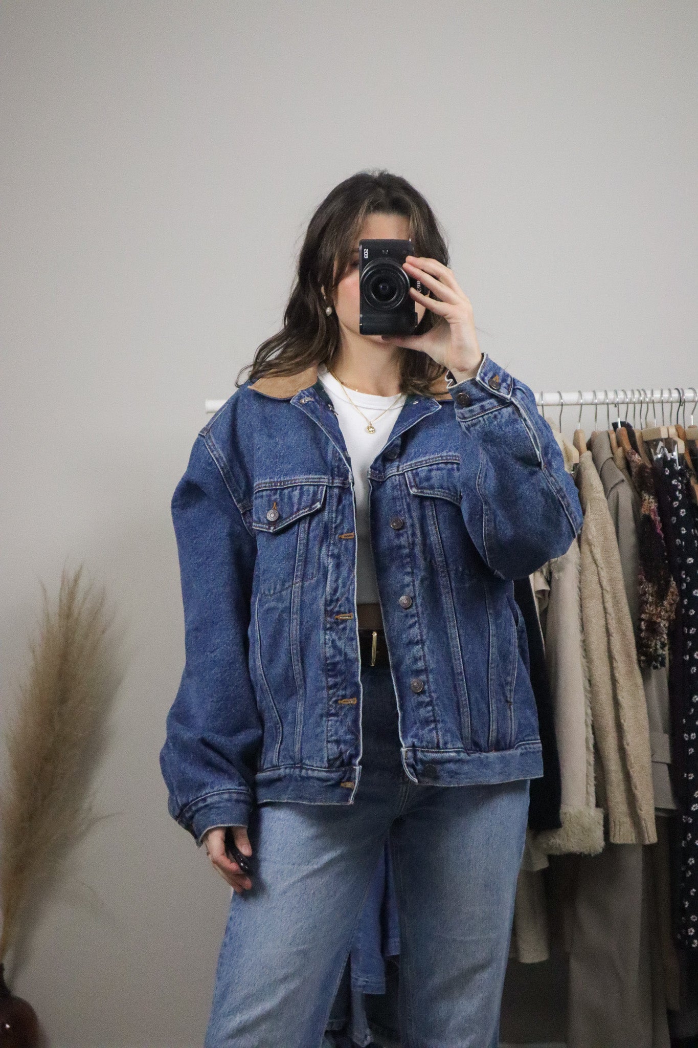 Vintage x Denim Lined Jacket (L)