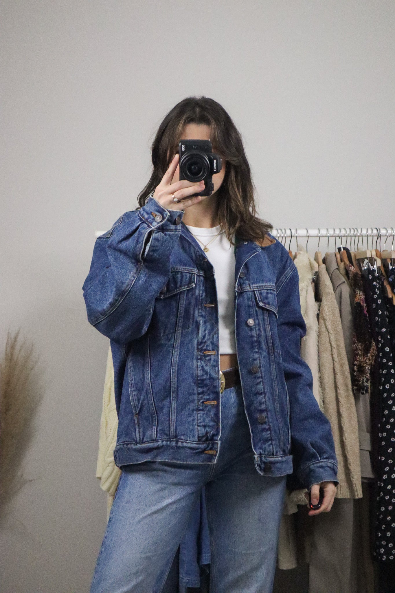 Vintage x Denim Lined Jacket (L)