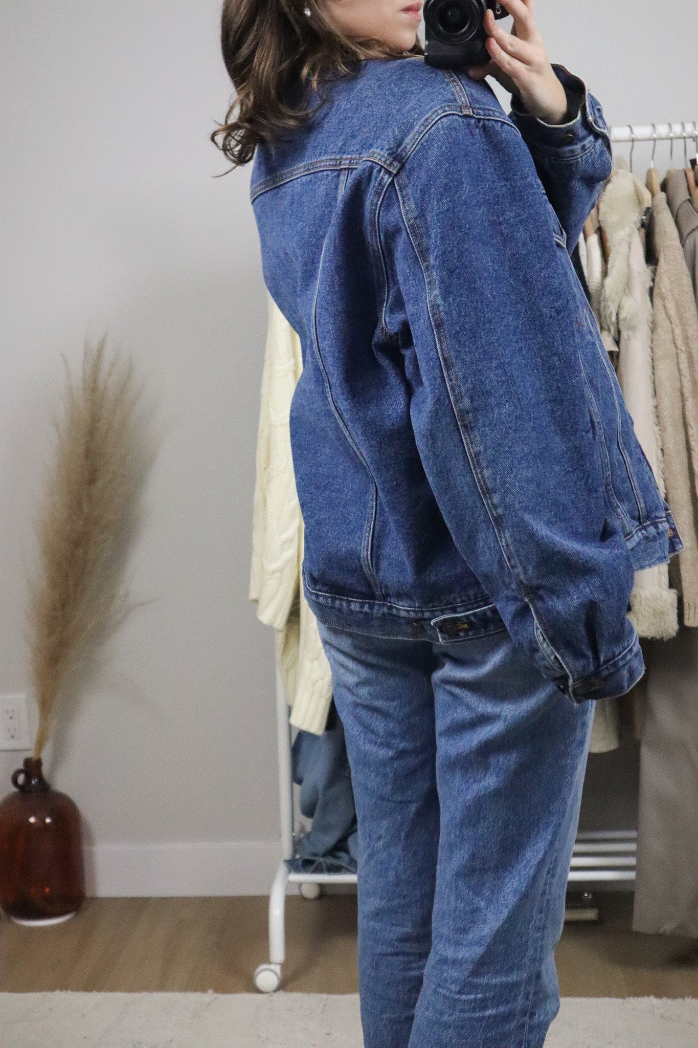 Vintage x Denim Lined Jacket (L)