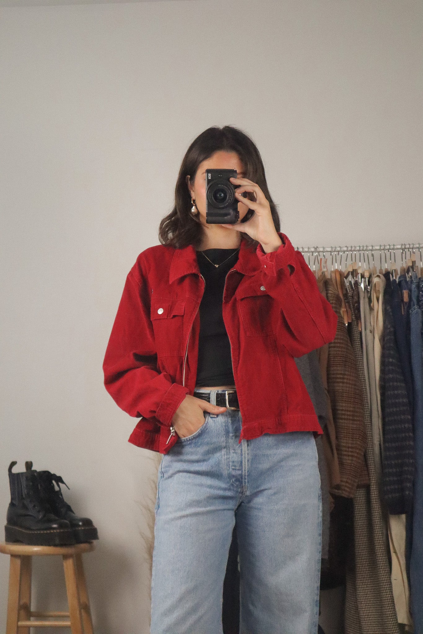Vintage x Corduroy Jacket (S)