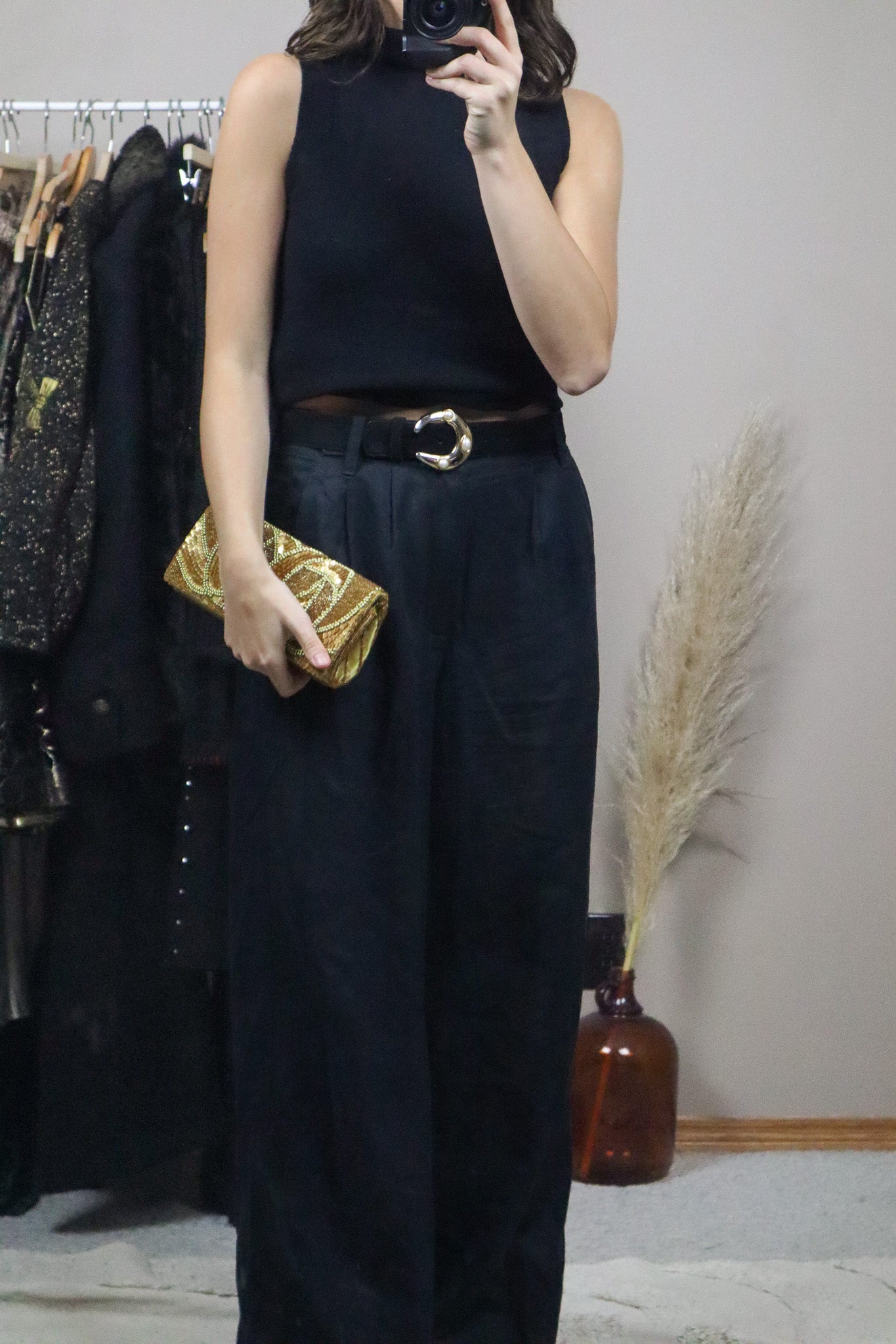 Vintage x Beaded & Sequin Purse/Clutch