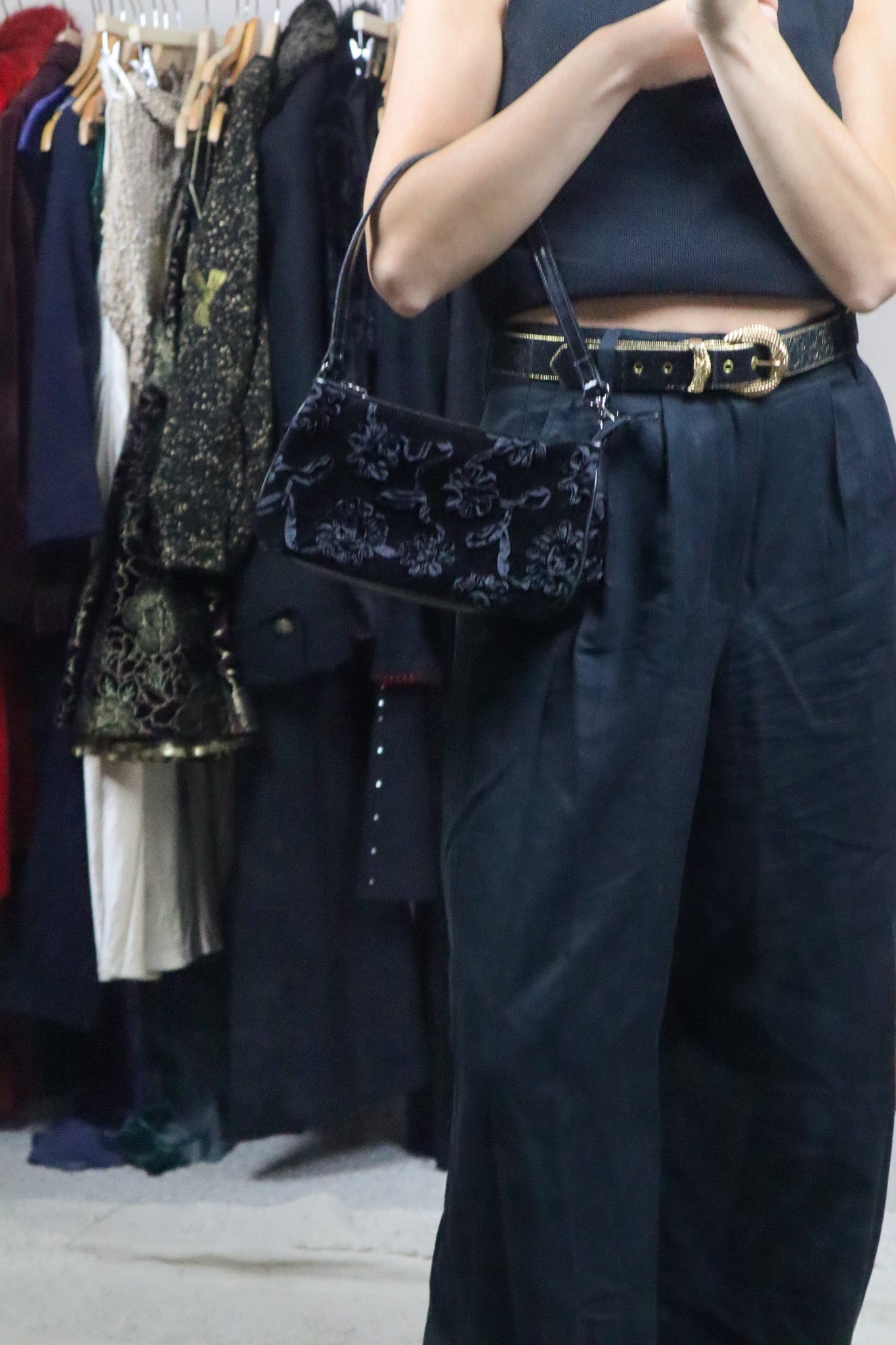 Vintage x Velvet & Ribbon Purse