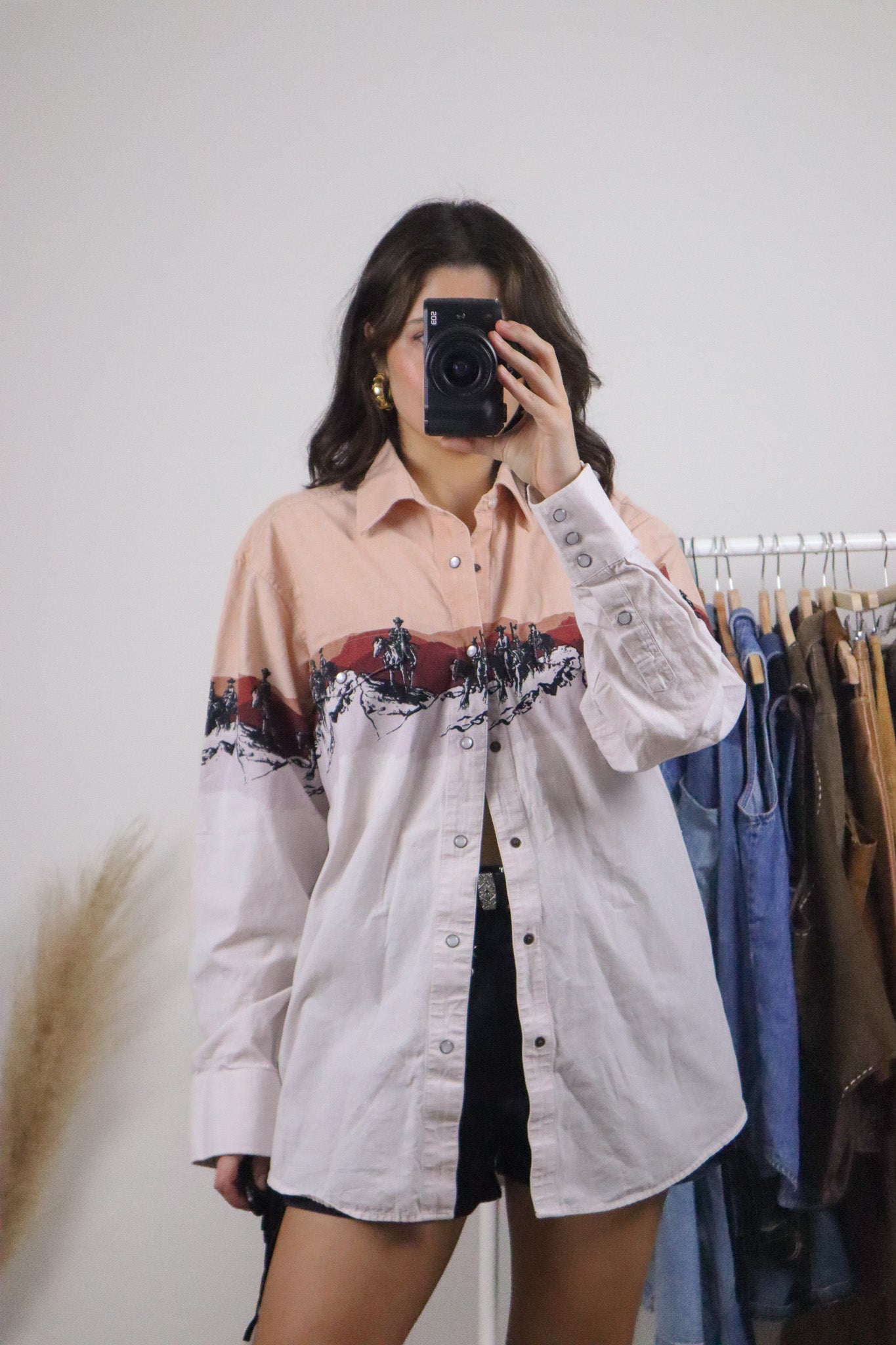 Vintage x Cotton Western Button Down (L/XL)